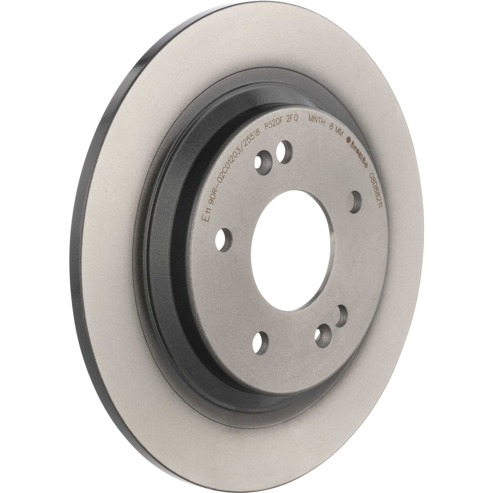 PRIME UV Coated Rear Disc Brake Rotor - 08.D882.11_03