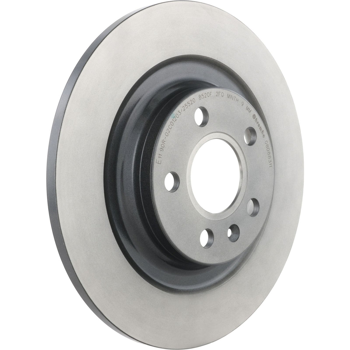 PRIME UV Coated Rear Disc Brake Rotor - 08.D883.11_03