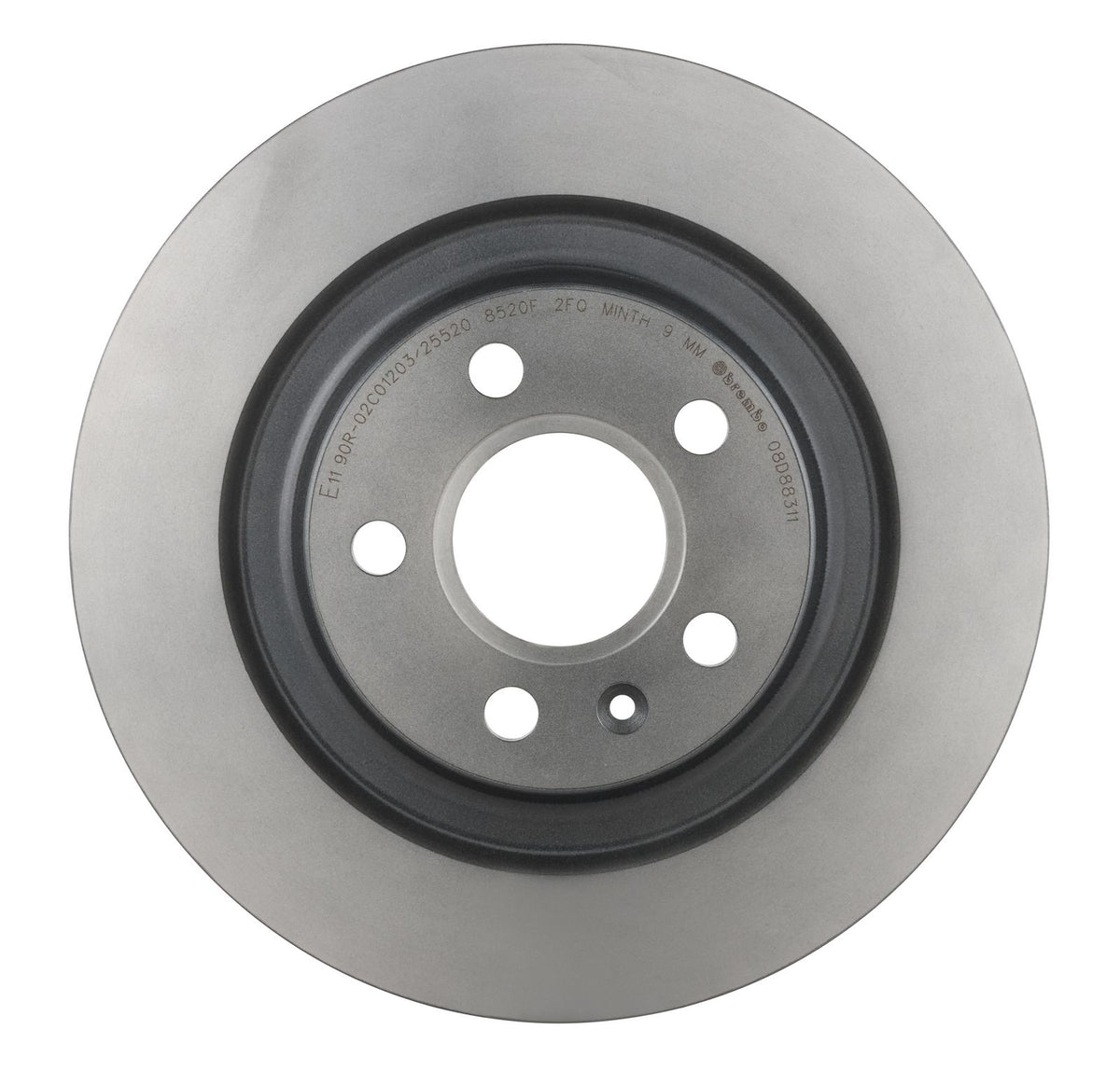 PRIME UV Coated Rear Disc Brake Rotor - 08.D883.11_06