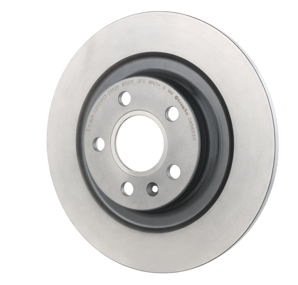 PRIME UV Coated Rear Disc Brake Rotor - 08.D883.11_08