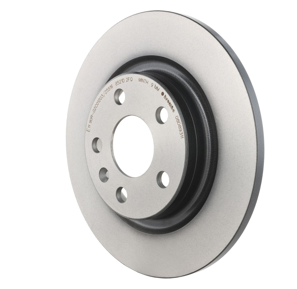 PRIME UV Coated Rear Disc Brake Rotor - 08.D893.11_10