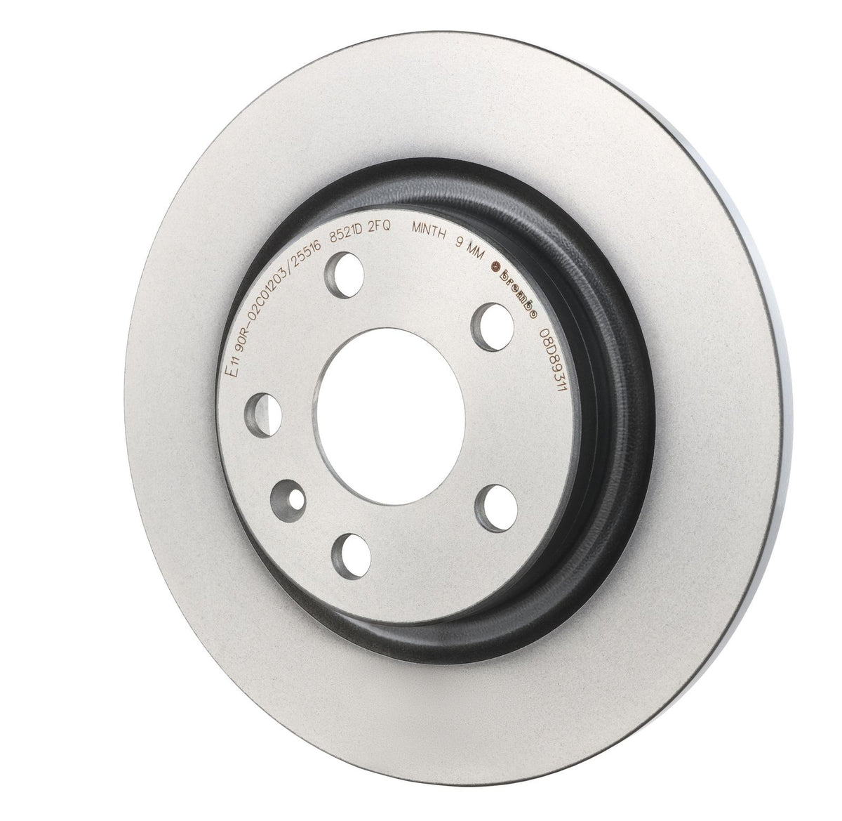 PRIME UV Coated Rear Disc Brake Rotor - 08.D893.11_09