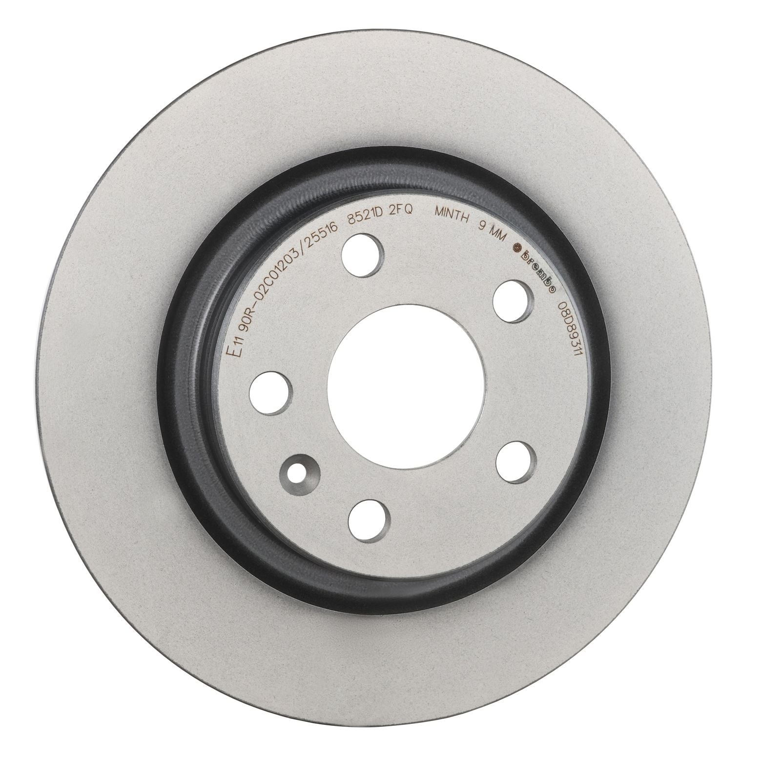 PRIME UV Coated Rear Disc Brake Rotor - 08.D893.11_30