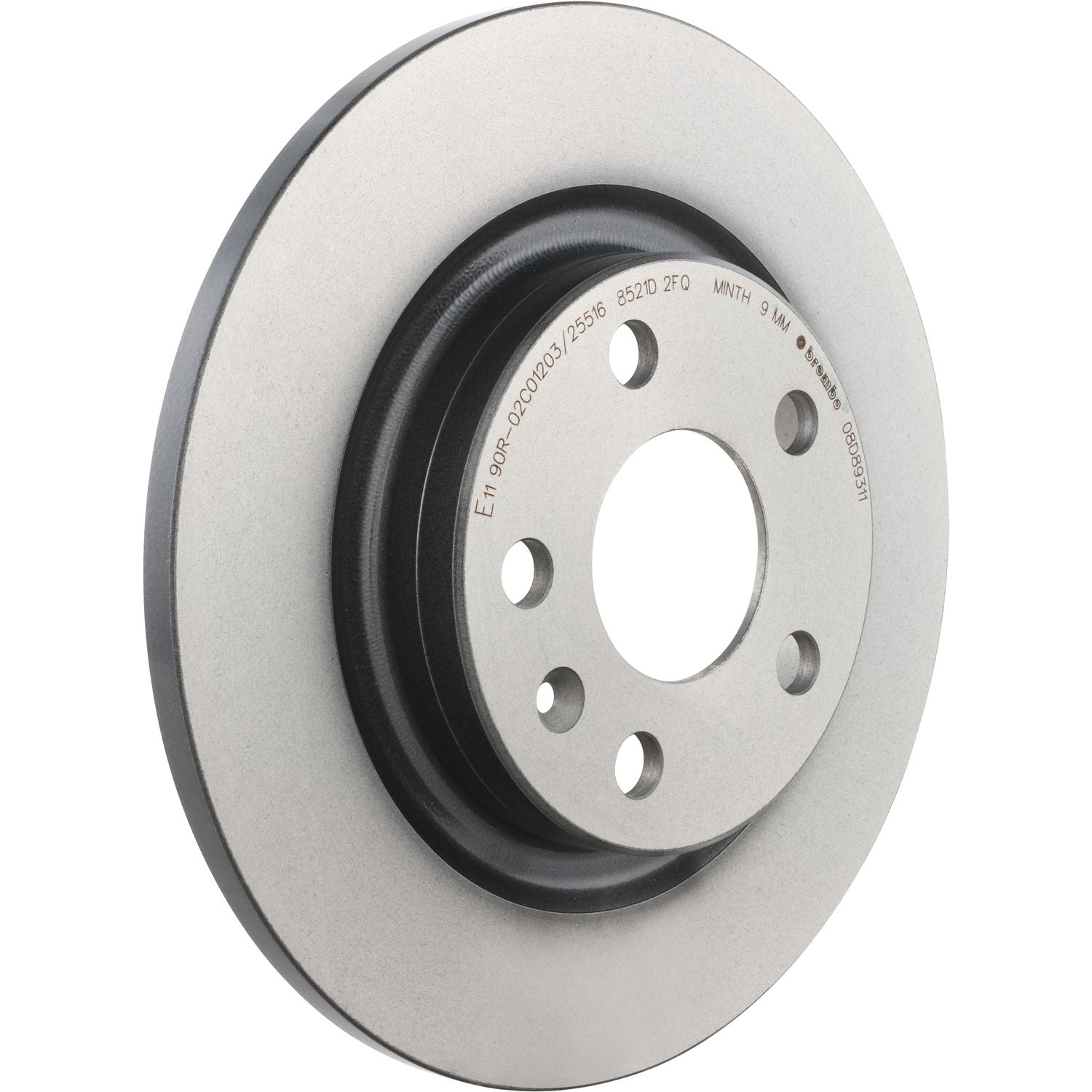 PRIME UV Coated Rear Disc Brake Rotor - 08.D893.11_02