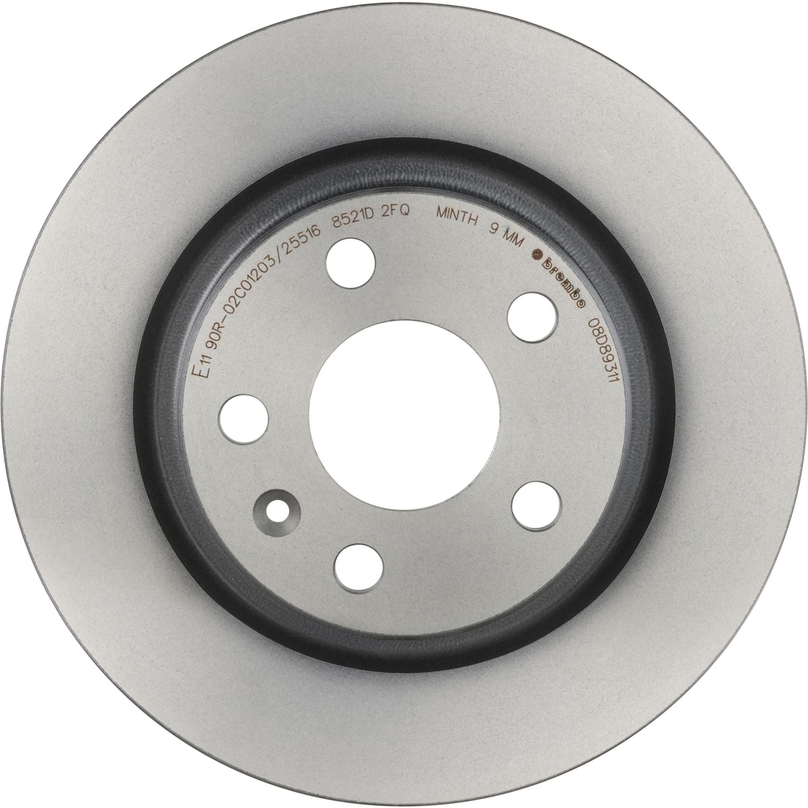 PRIME UV Coated Rear Disc Brake Rotor - 08.D893.11_04