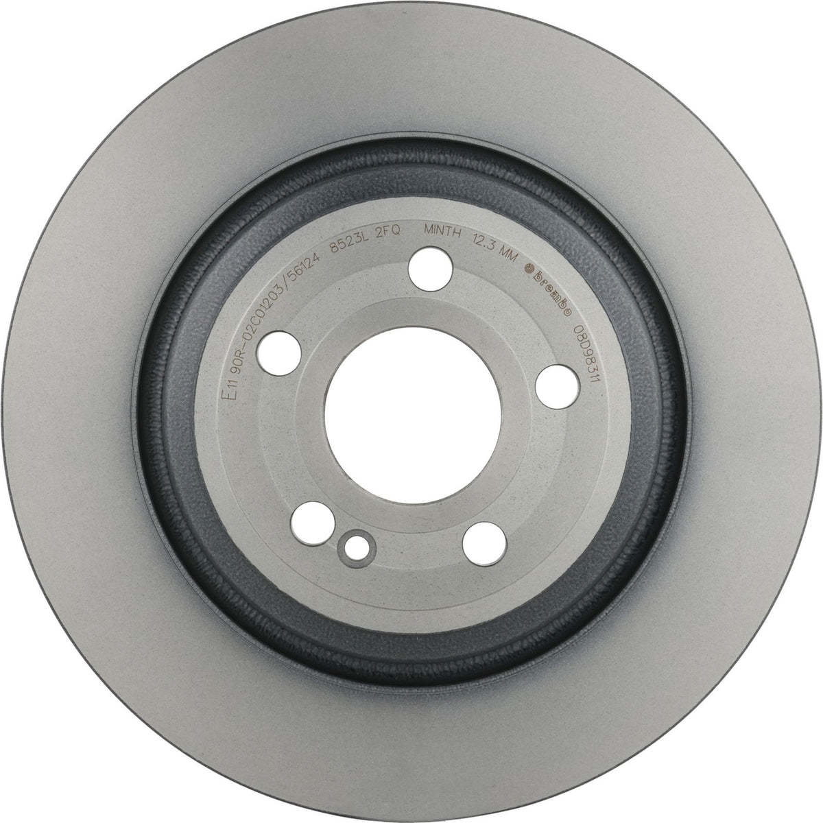 PRIME UV Coated Rear Disc Brake Rotor - 08.D983.11_01