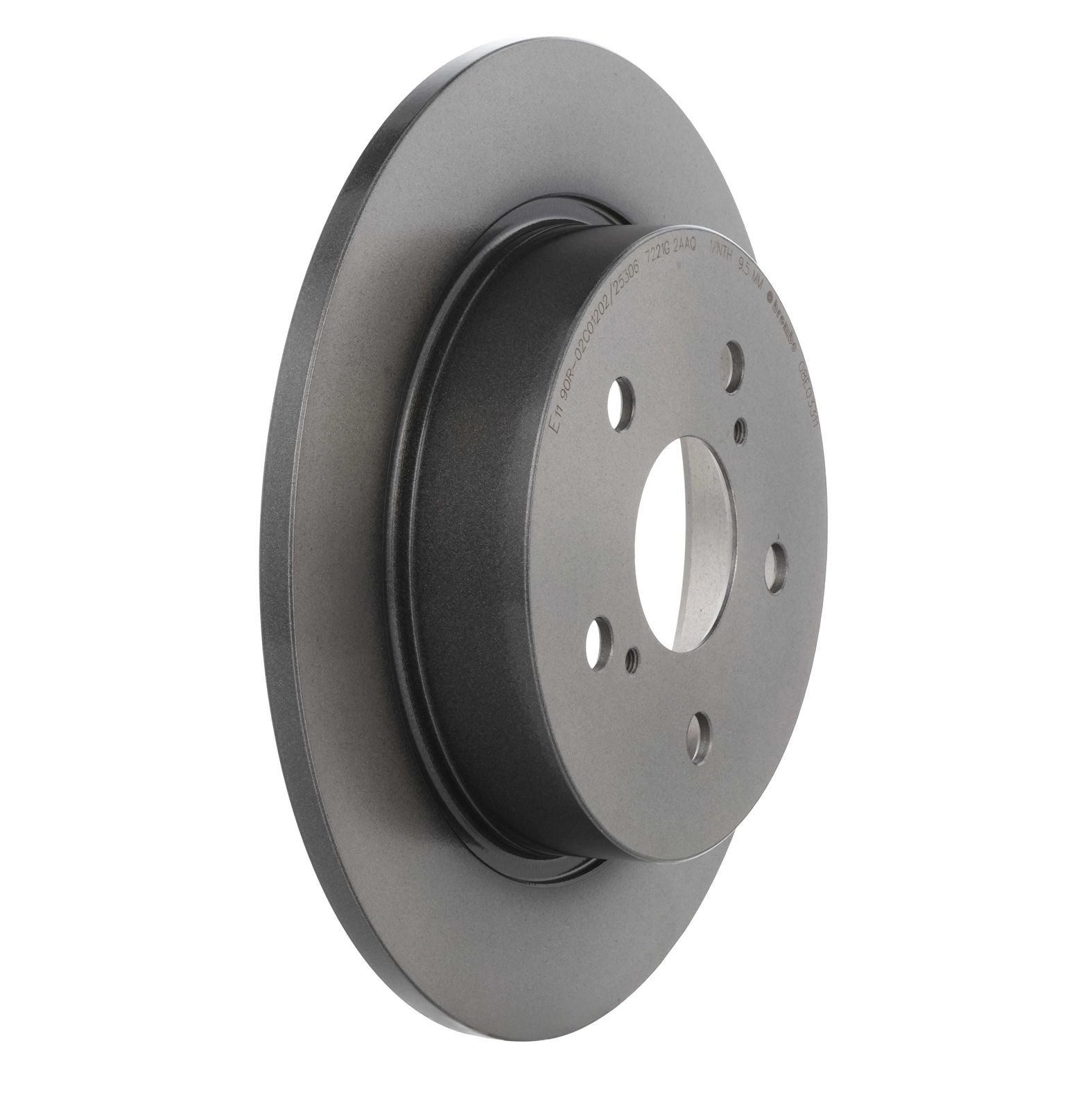 PRIME UV Coated Rear Disc Brake Rotor - 08.E033.11_22