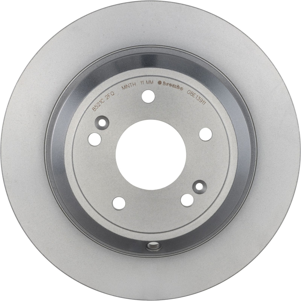 PRIME UV Coated Rear Disc Brake Rotor - 08.E139.11_01