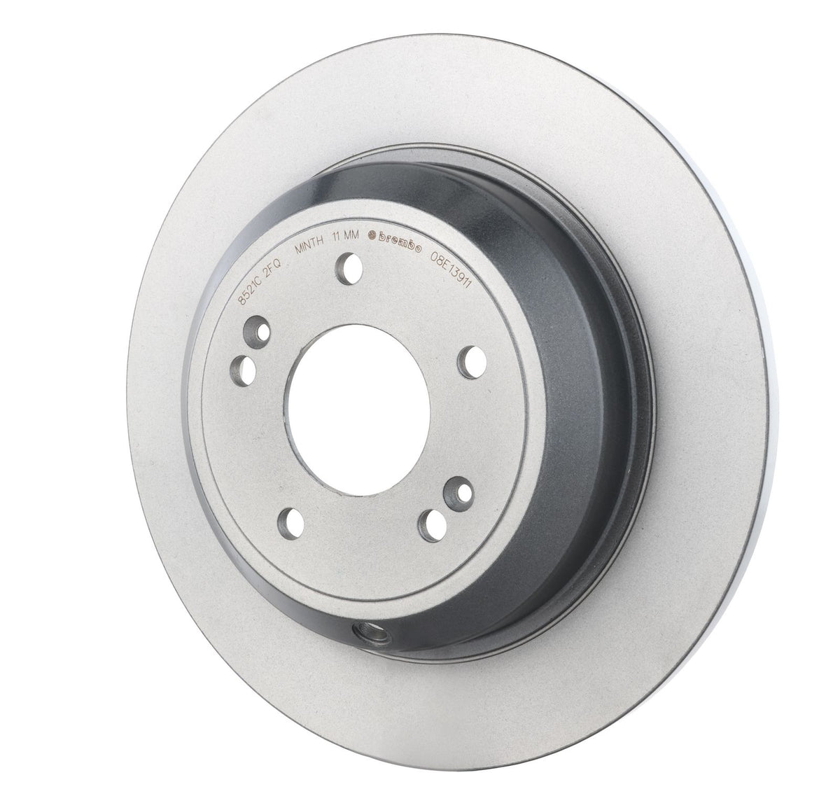 PRIME UV Coated Rear Disc Brake Rotor - 08.E139.11_08