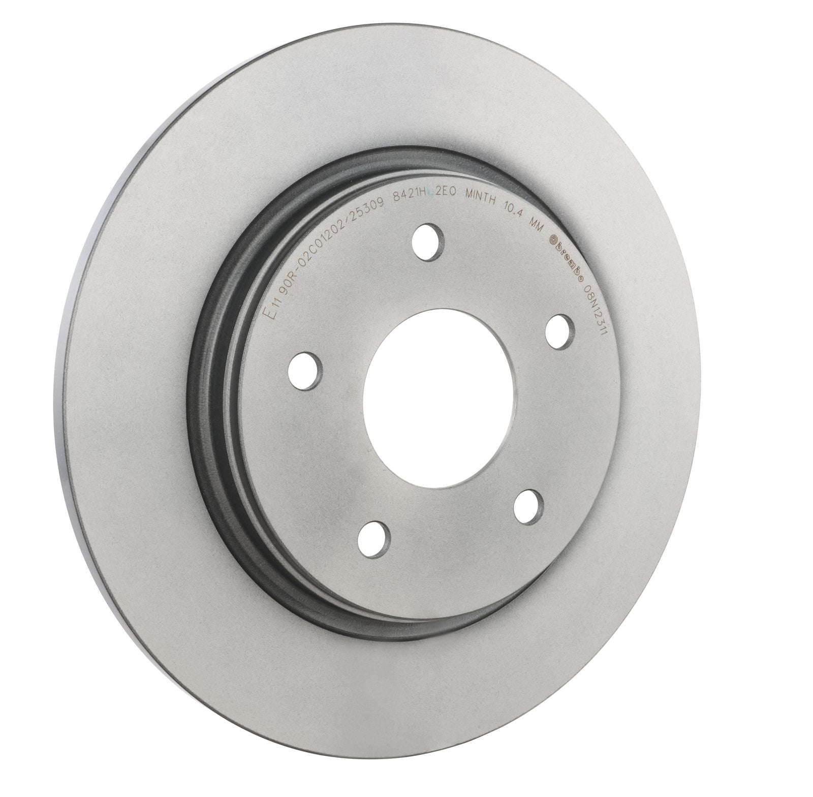 PRIME UV Coated Rear Disc Brake Rotor - 08.N123.11_28