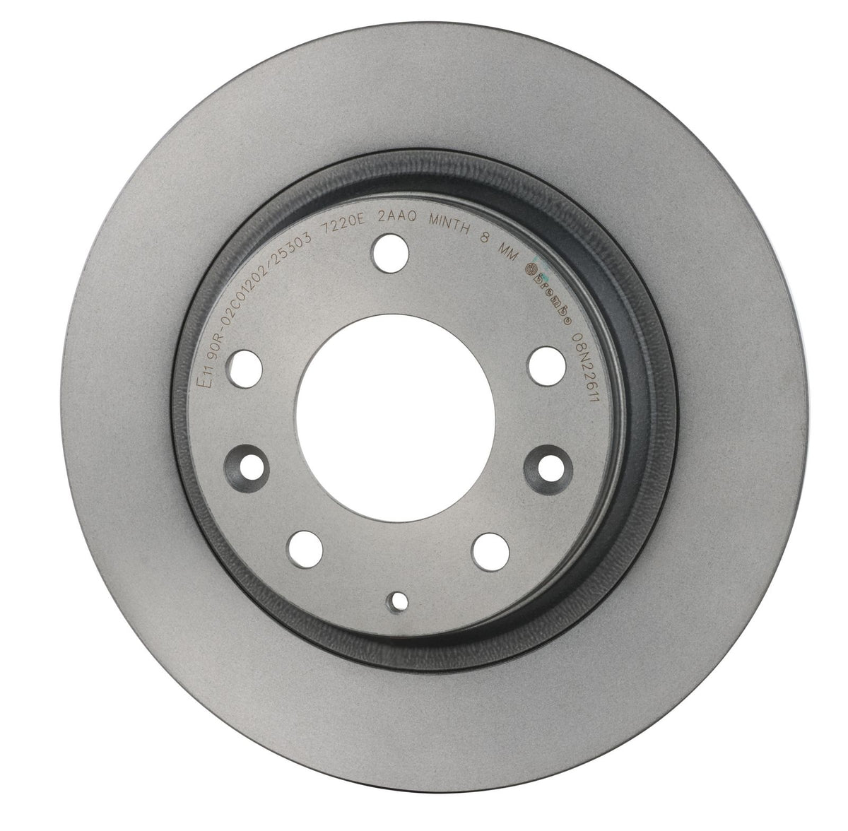PRIME UV Coated Rear Disc Brake Rotor - 08.N226.11_08