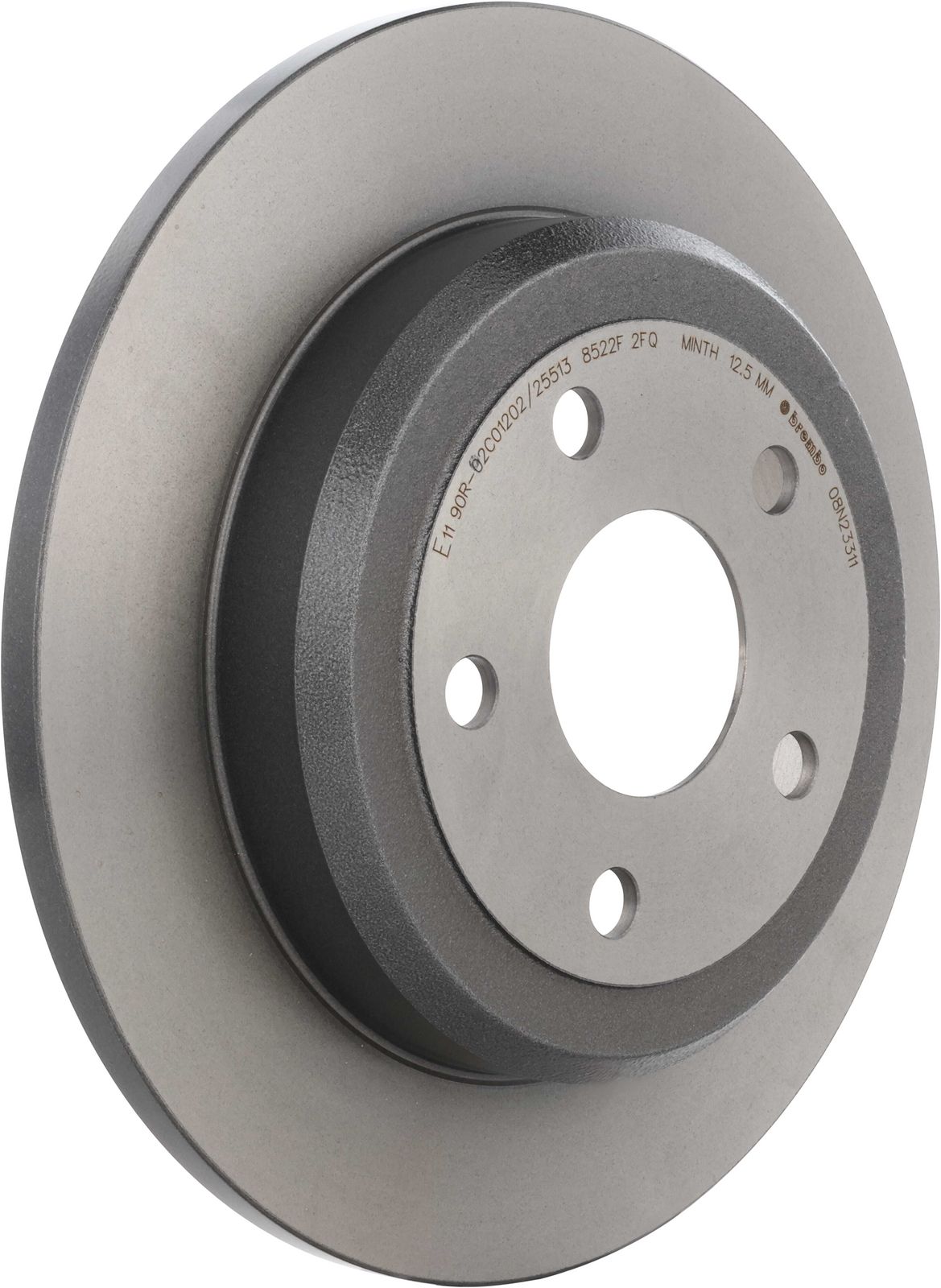 PRIME UV Coated Rear Disc Brake Rotor - 08.N233.11_01