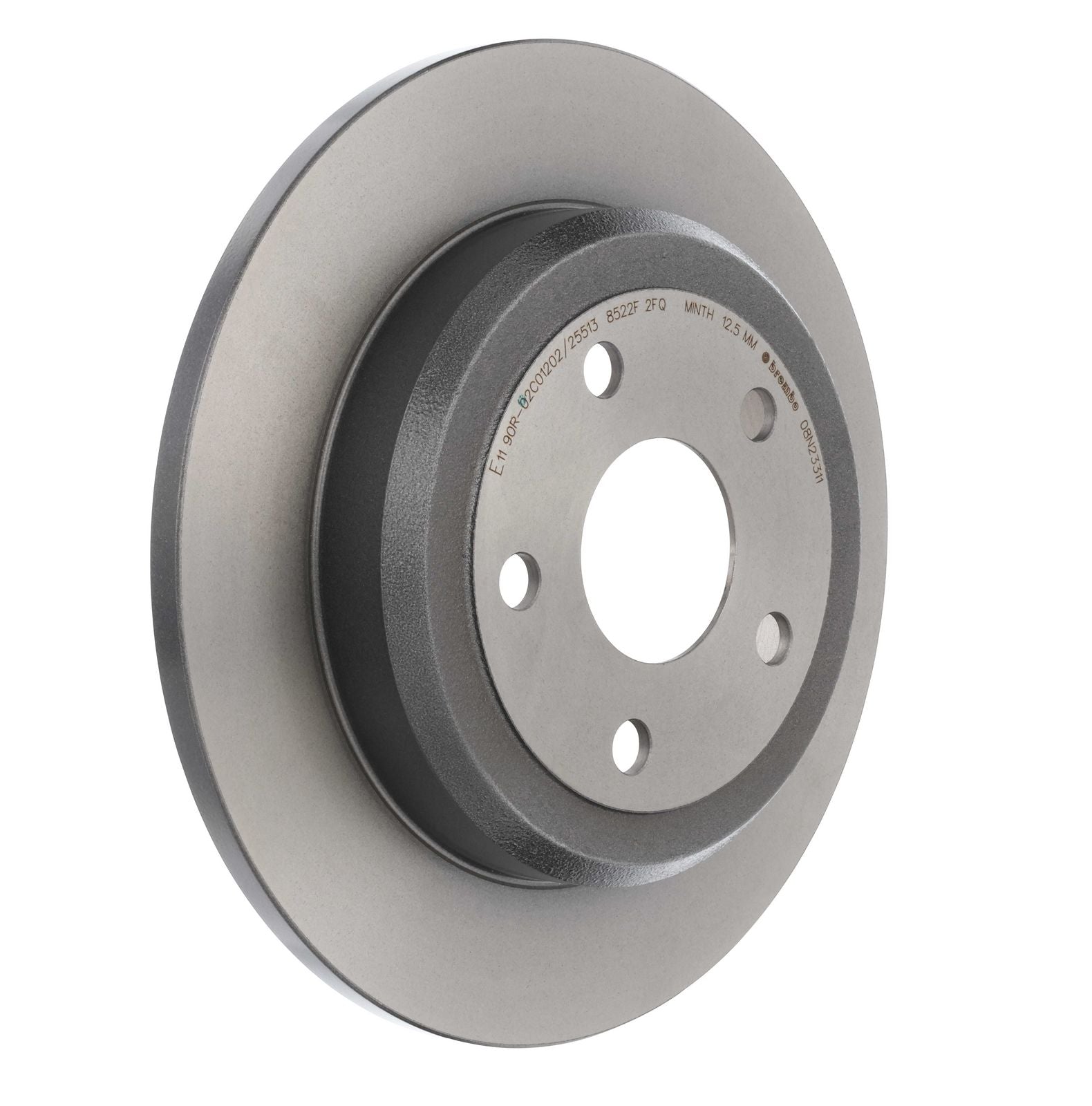 PRIME UV Coated Rear Disc Brake Rotor - 08.N233.11_28