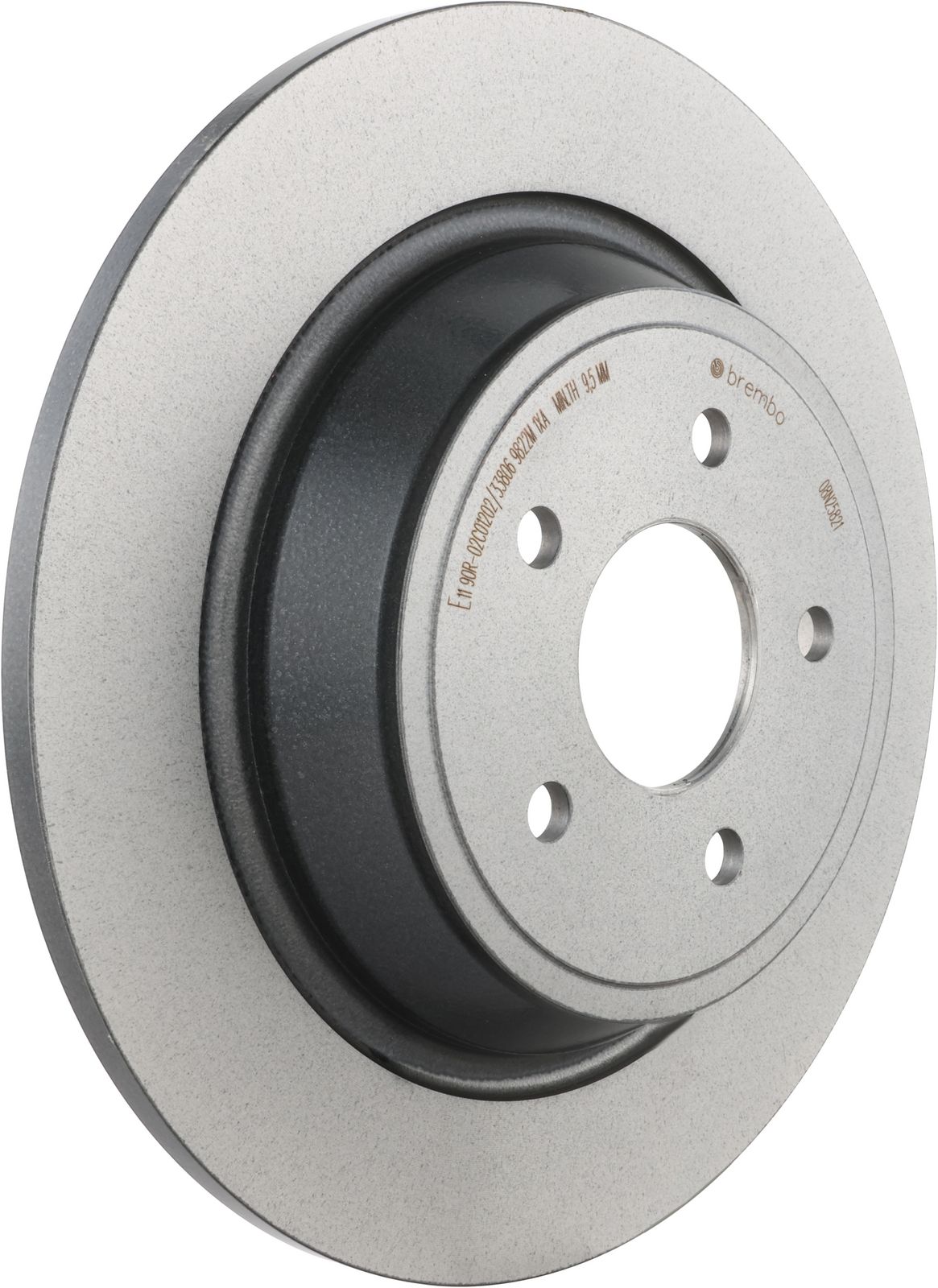 PRIME UV Coated Rear Disc Brake Rotor - 08.N258.21_01