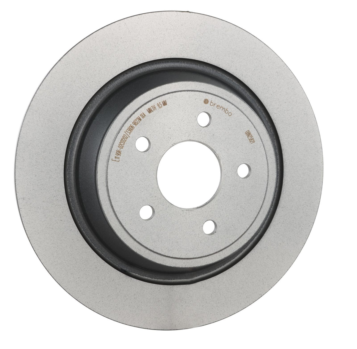 PRIME UV Coated Rear Disc Brake Rotor - 08.N258.21_24