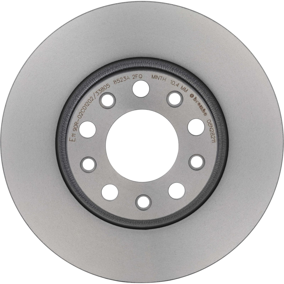 PRIME UV Coated Rear Disc Brake Rotor - 08.N282.11_01