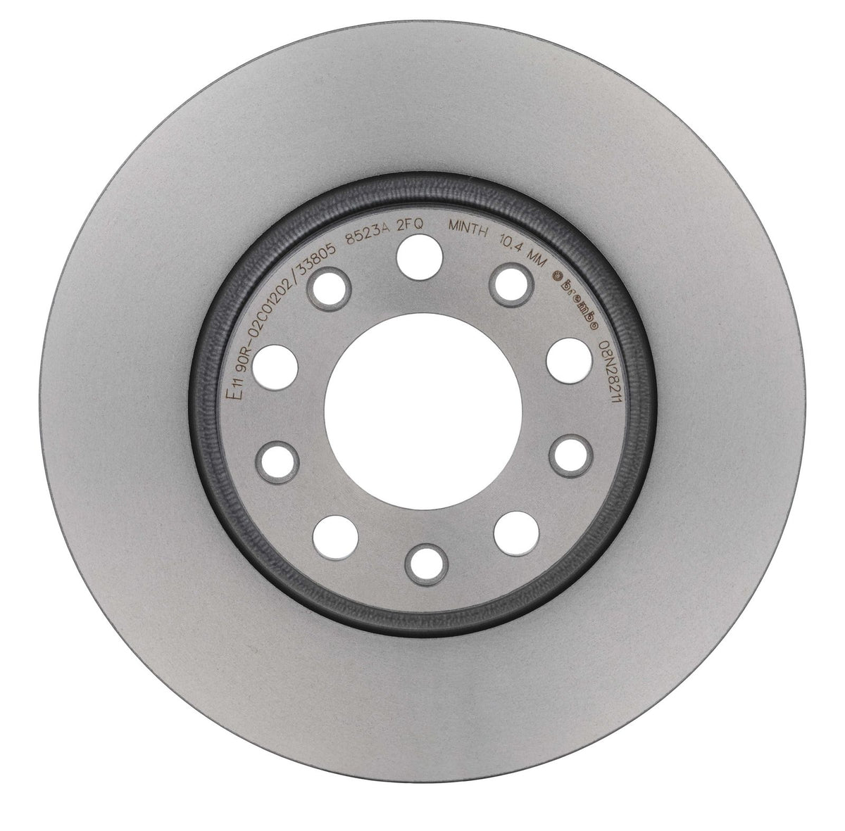 PRIME UV Coated Rear Disc Brake Rotor - 08.N282.11_06