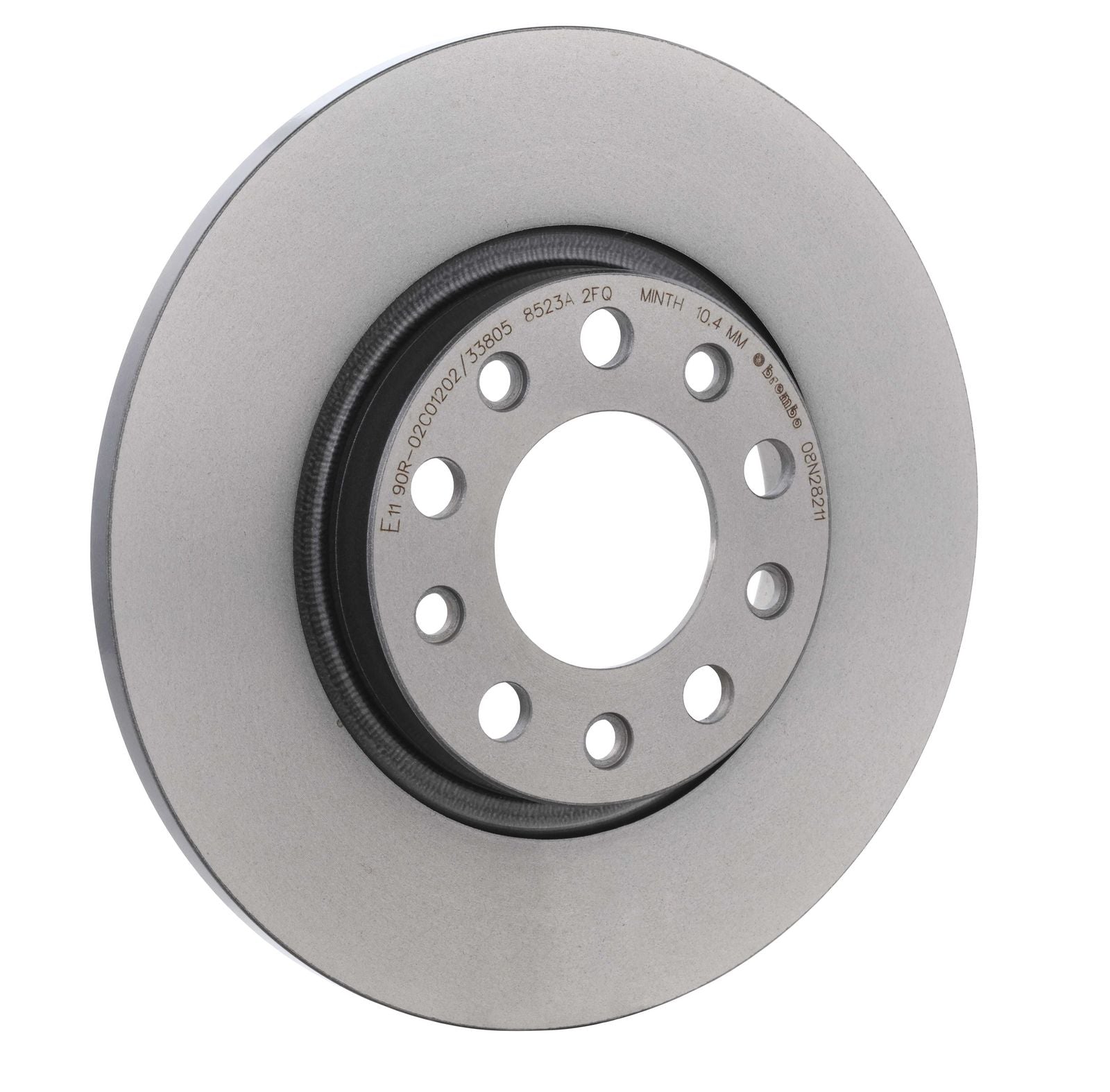 PRIME UV Coated Rear Disc Brake Rotor - 08.N282.11_28