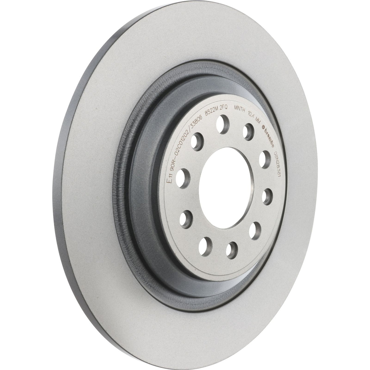 PRIME UV Coated Rear Disc Brake Rotor - 08.N283.81_26