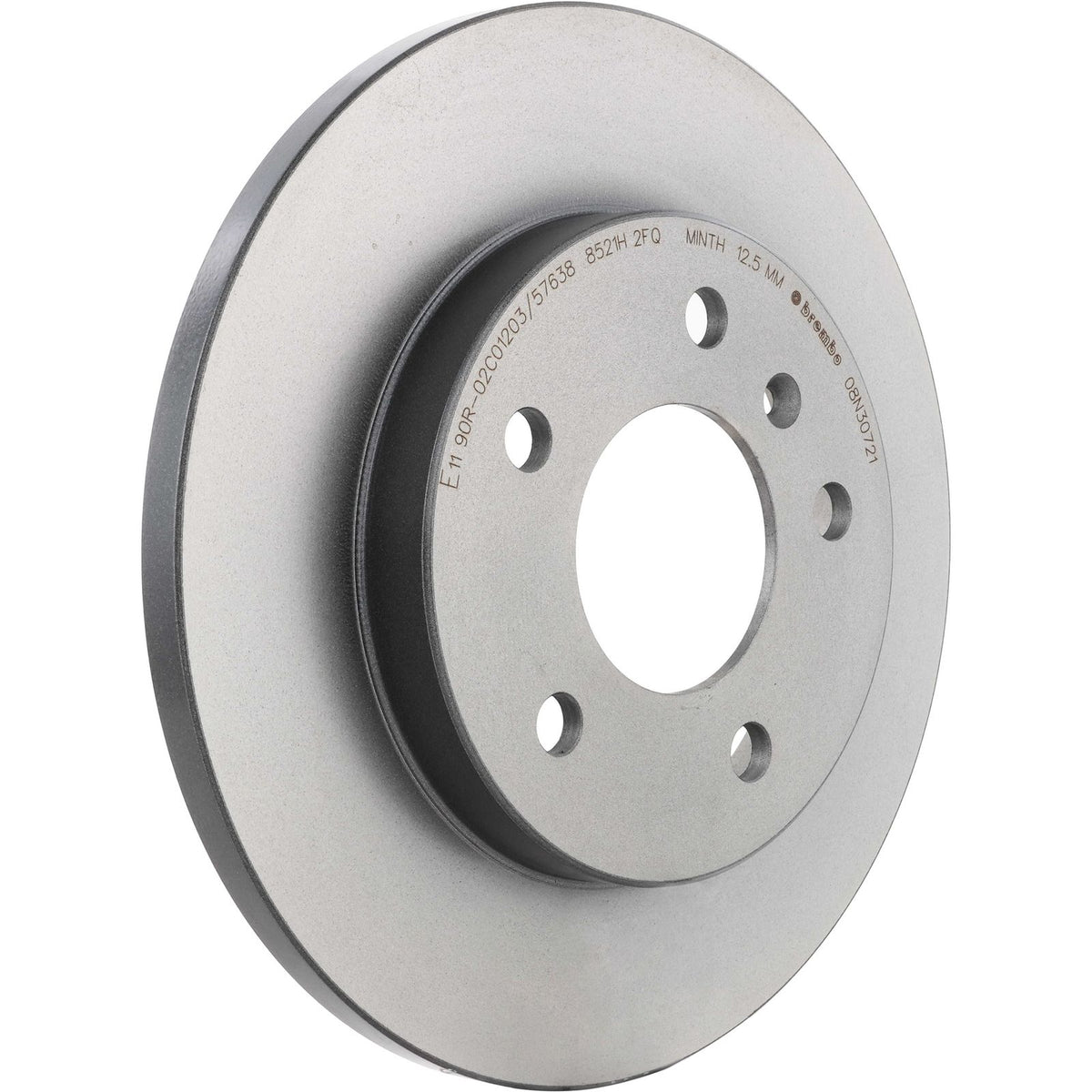 PRIME UV Coated Rear Disc Brake Rotor - 08.N307.21_01