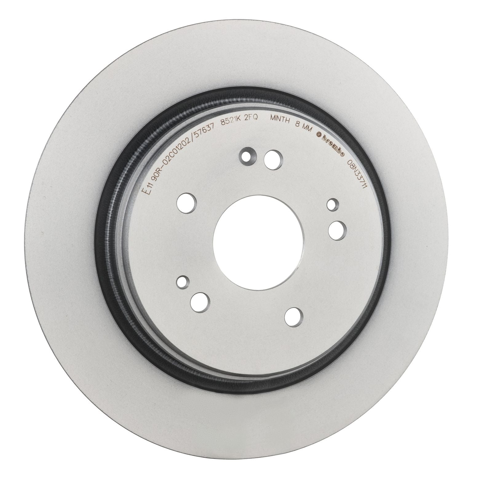PRIME UV Coated Rear Disc Brake Rotor - 08.N337.11_30