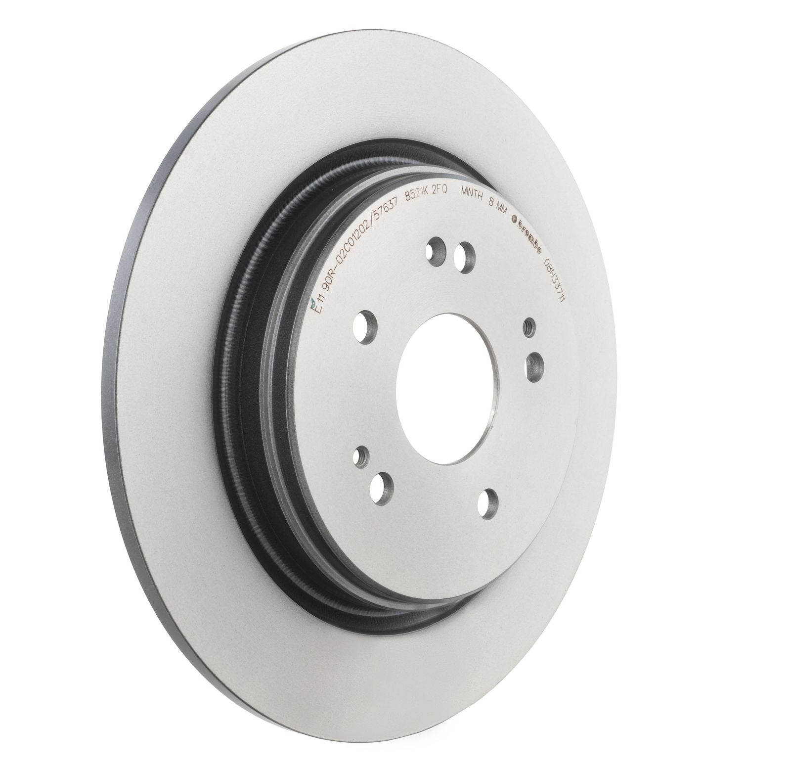PRIME UV Coated Rear Disc Brake Rotor - 08.N337.11_28