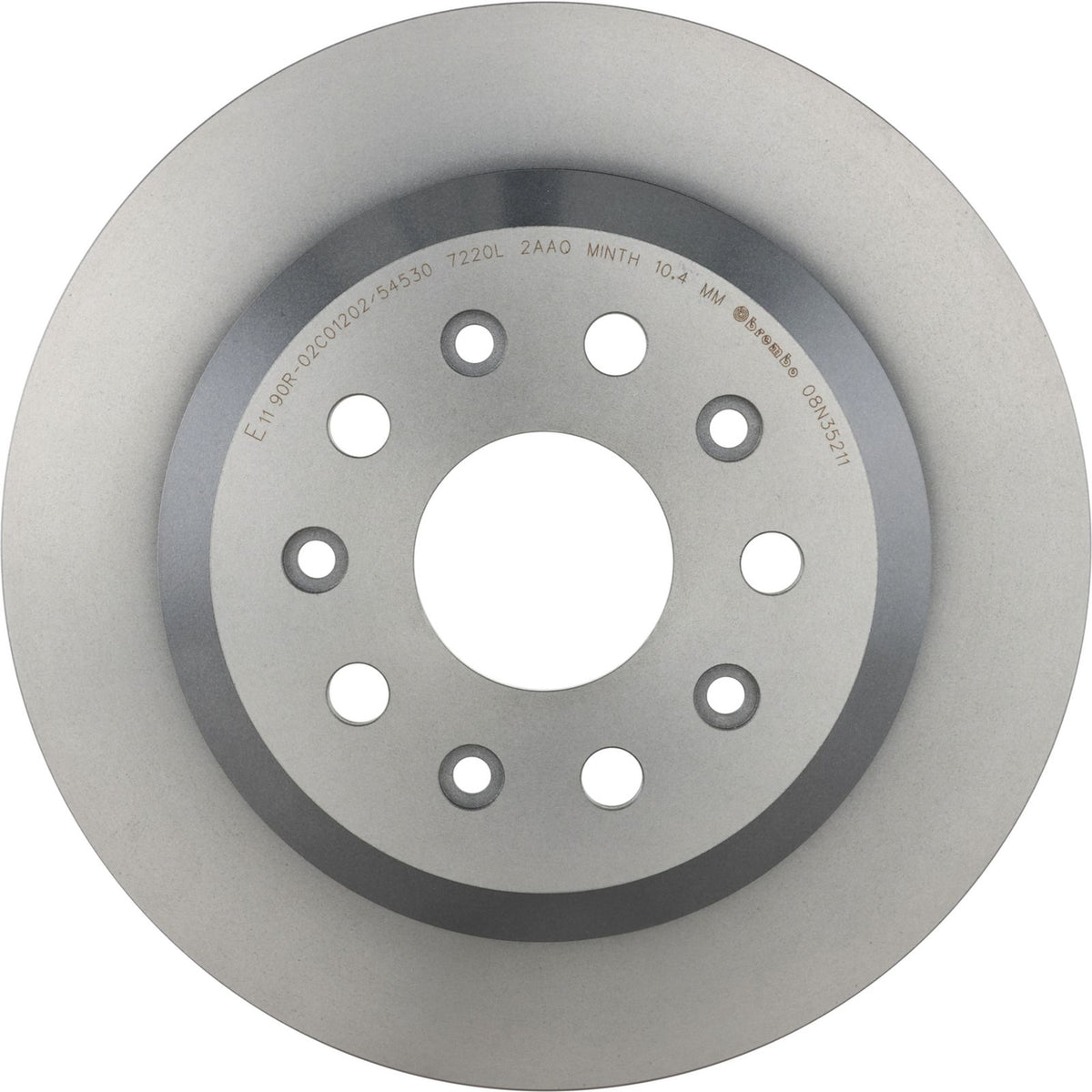 PRIME UV Coated Rear Disc Brake Rotor - 08.N352.11_04