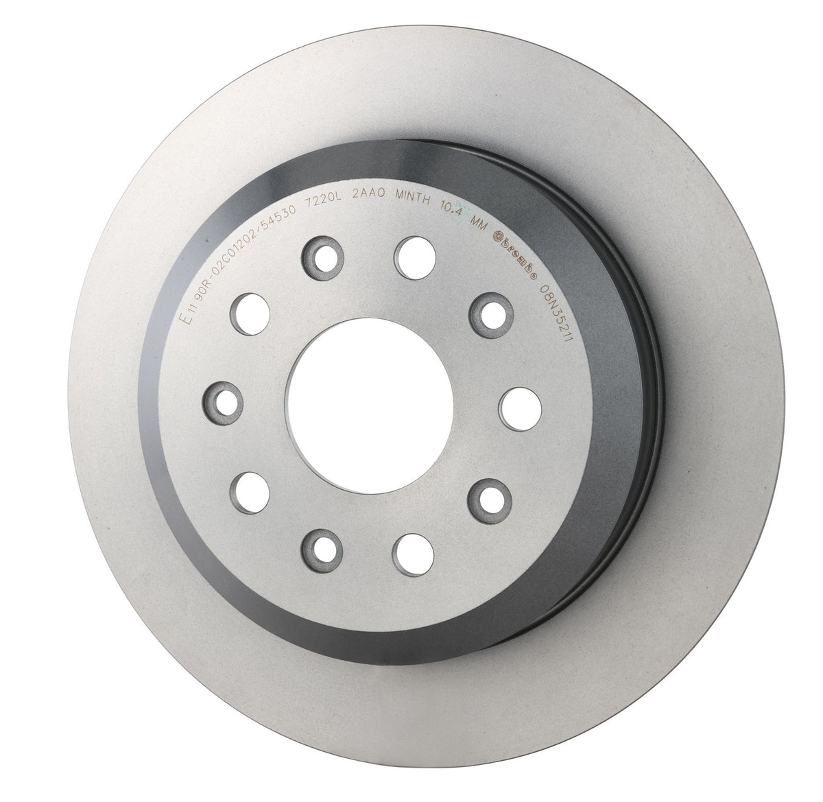 PRIME UV Coated Rear Disc Brake Rotor - 08.N352.11_08