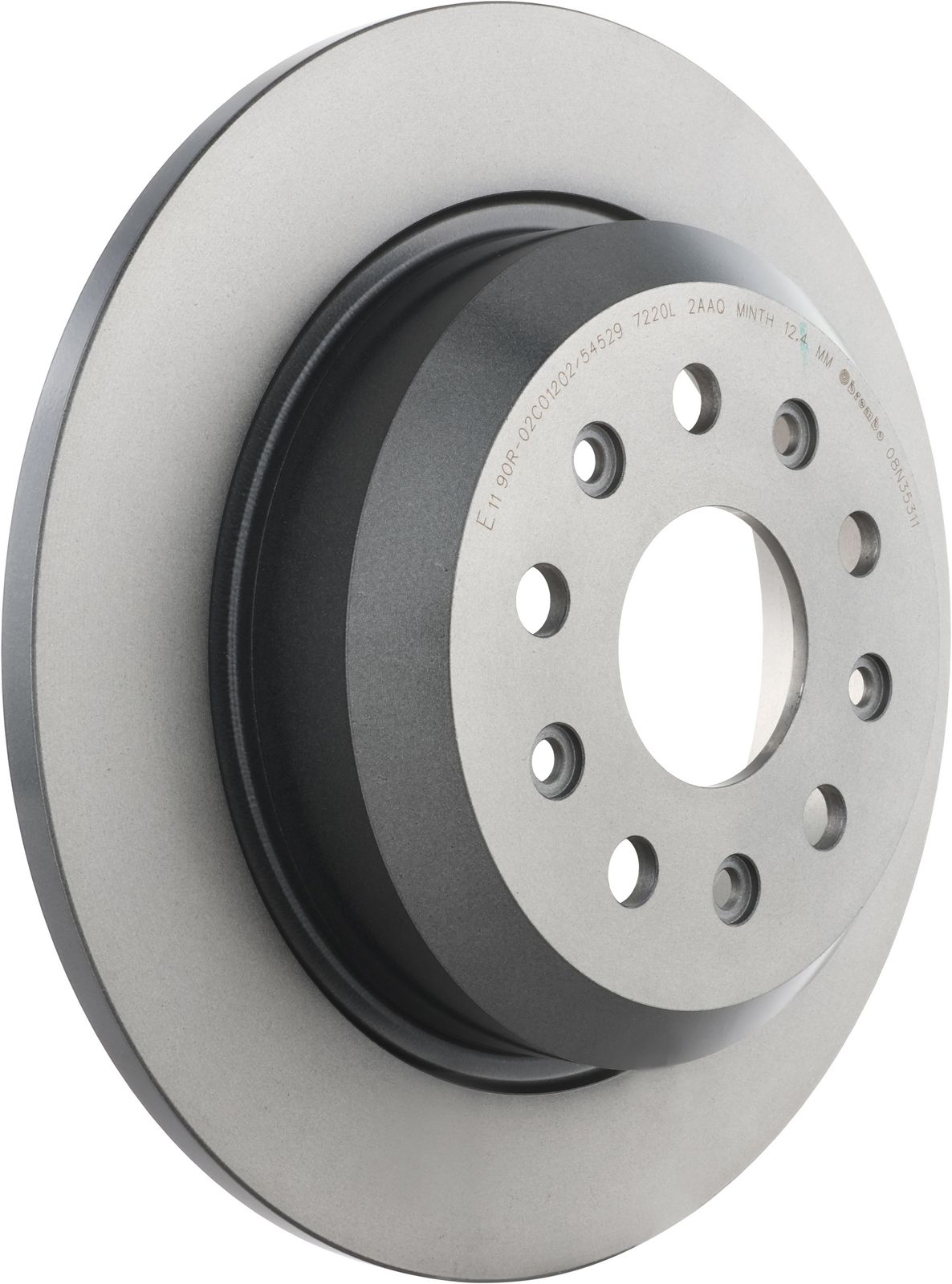 PRIME UV Coated Rear Disc Brake Rotor - 08.N353.11_01