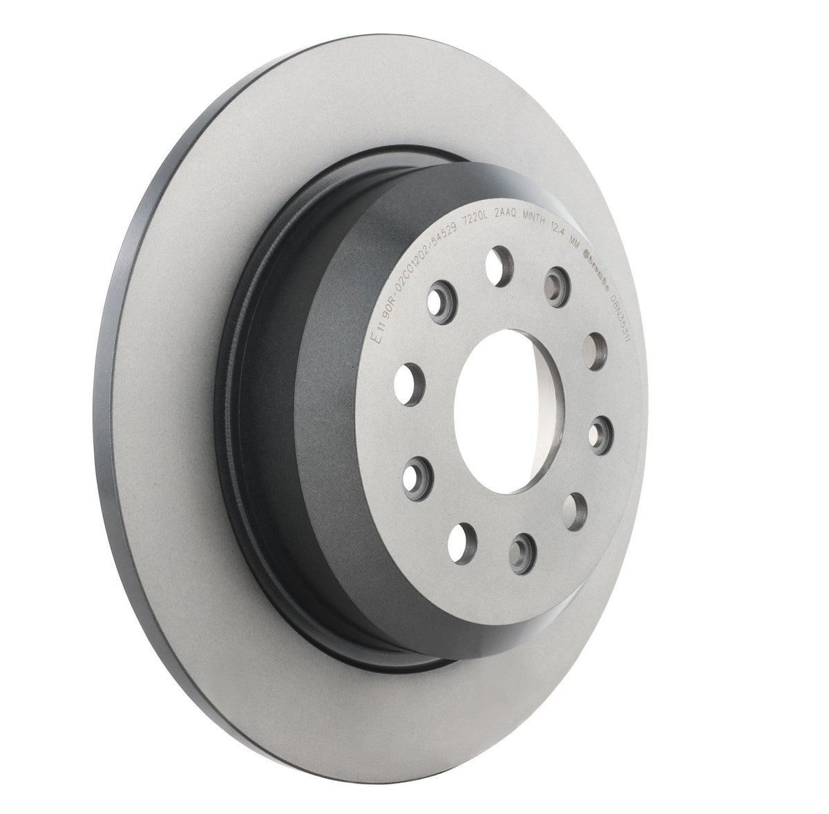 PRIME UV Coated Rear Disc Brake Rotor - 08.N353.11_22