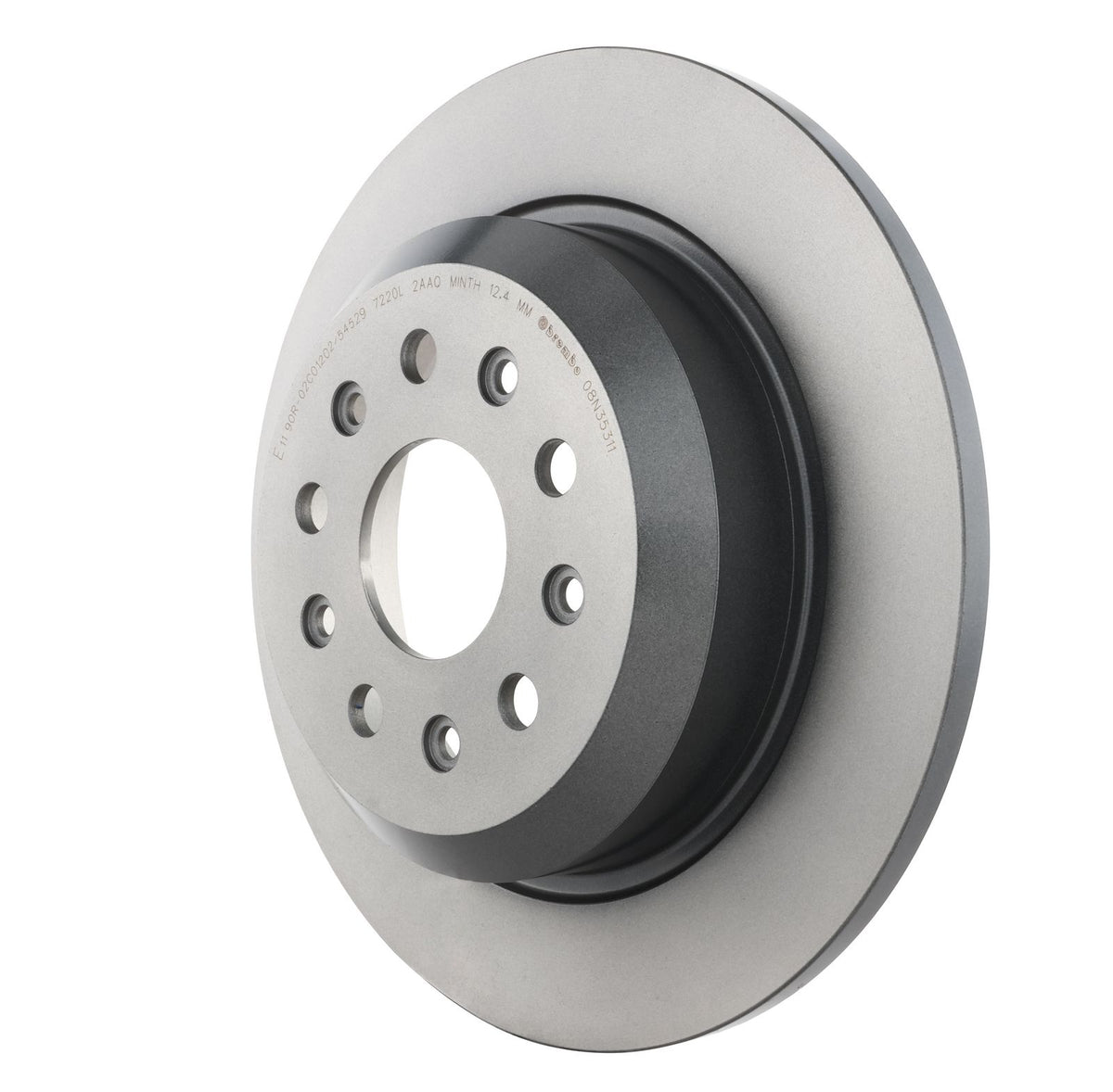 PRIME UV Coated Rear Disc Brake Rotor - 08.N353.11_04