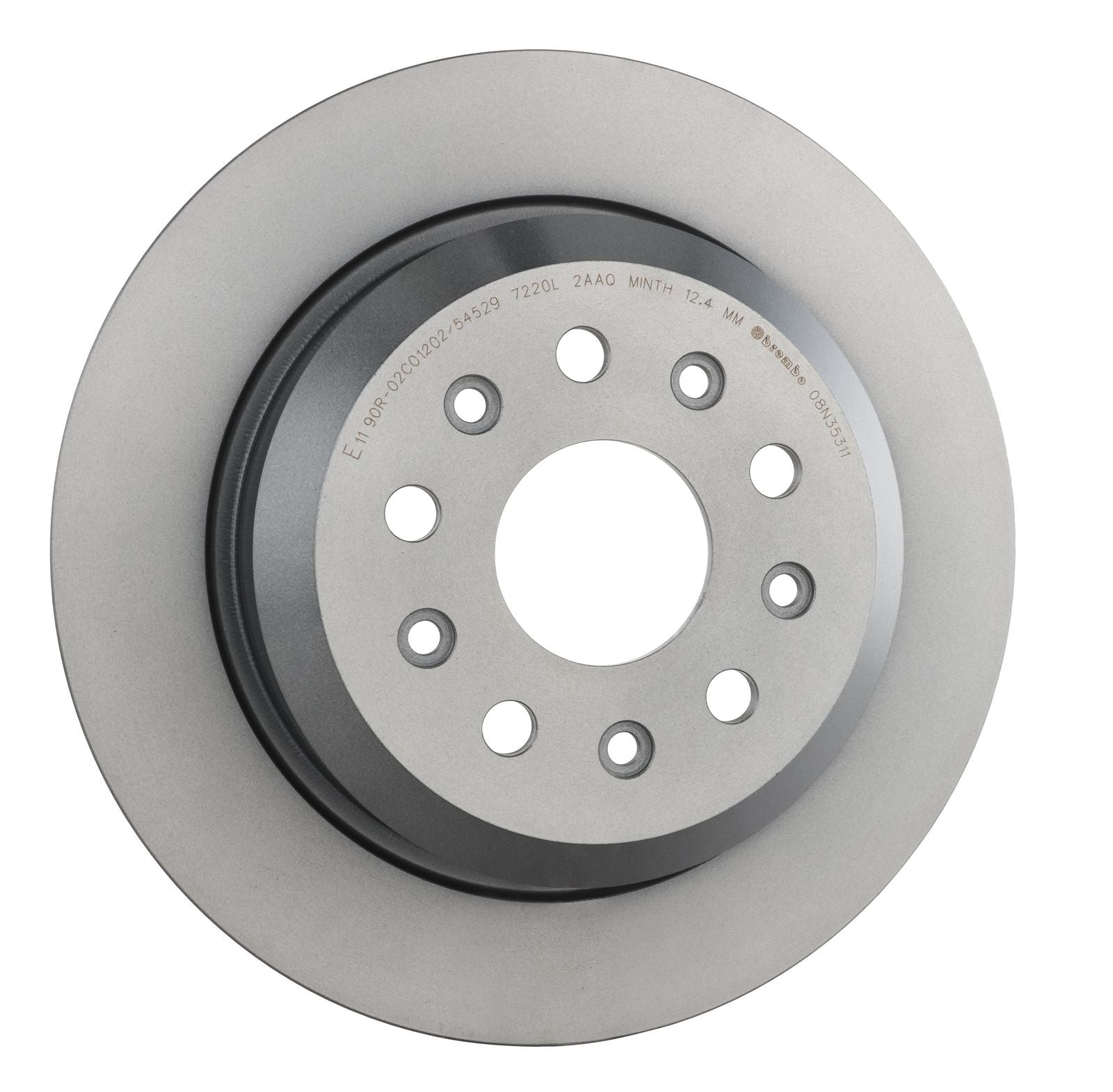 PRIME UV Coated Rear Disc Brake Rotor - 08.N353.11_24