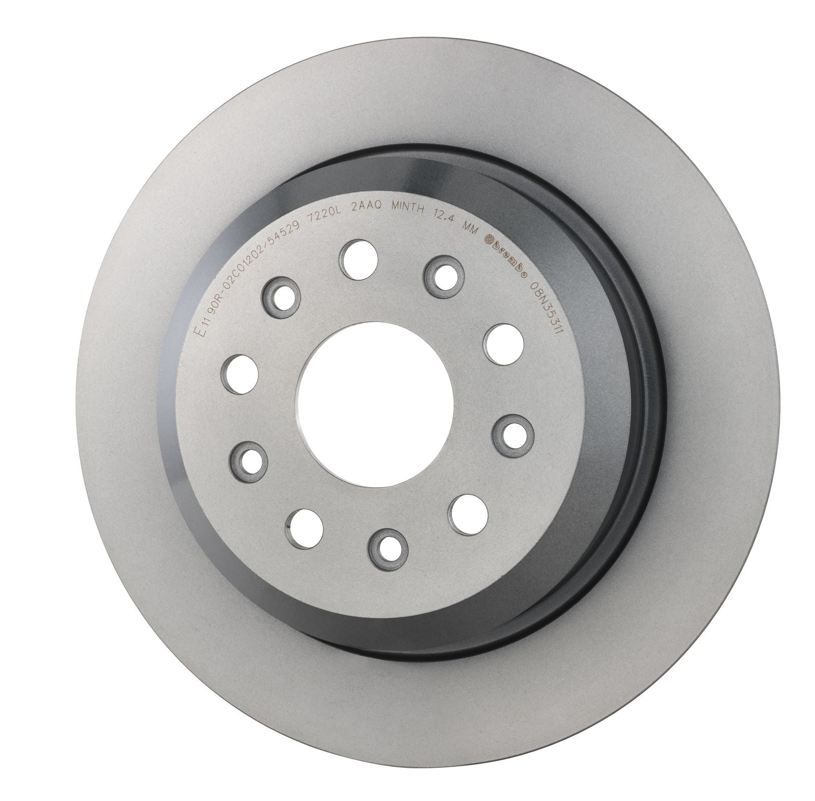 PRIME UV Coated Rear Disc Brake Rotor - 08.N353.11_02