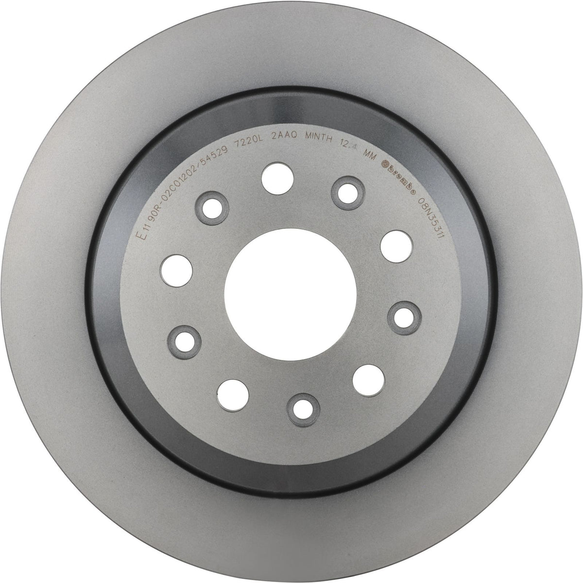 PRIME UV Coated Rear Disc Brake Rotor - 08.N353.11_28