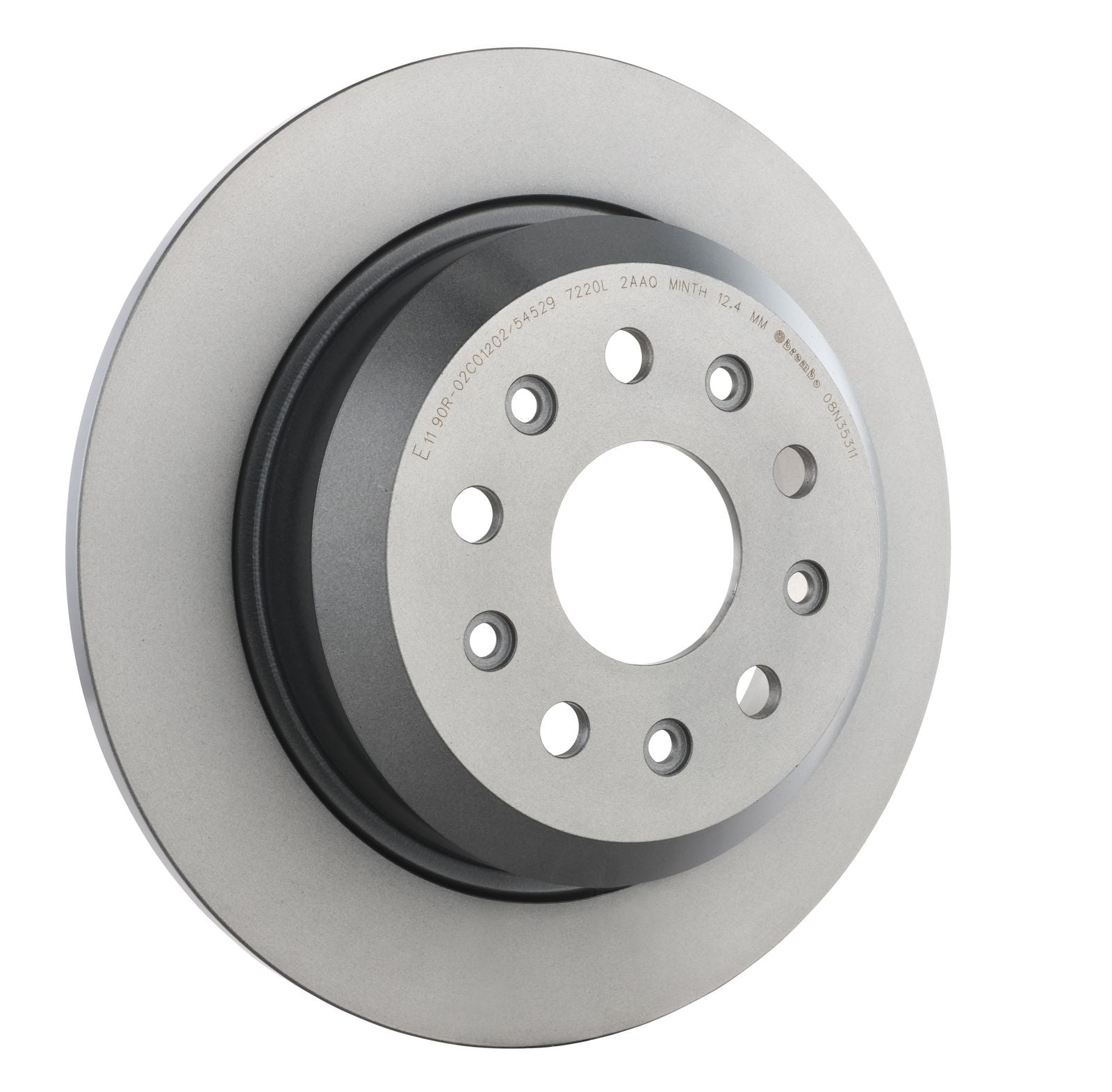 PRIME UV Coated Rear Disc Brake Rotor - 08.N353.11_23