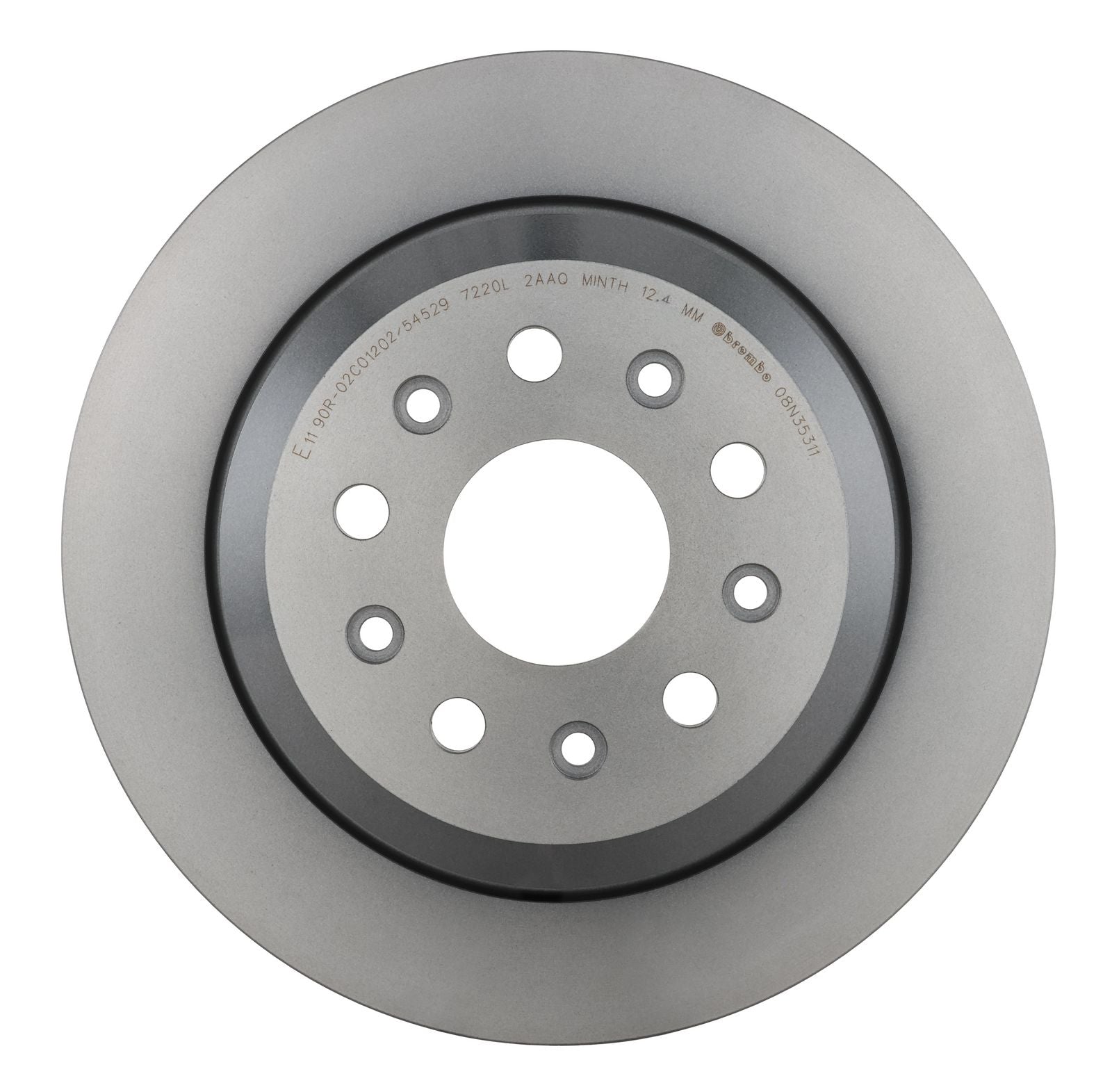 PRIME UV Coated Rear Disc Brake Rotor - 08.N353.11_01