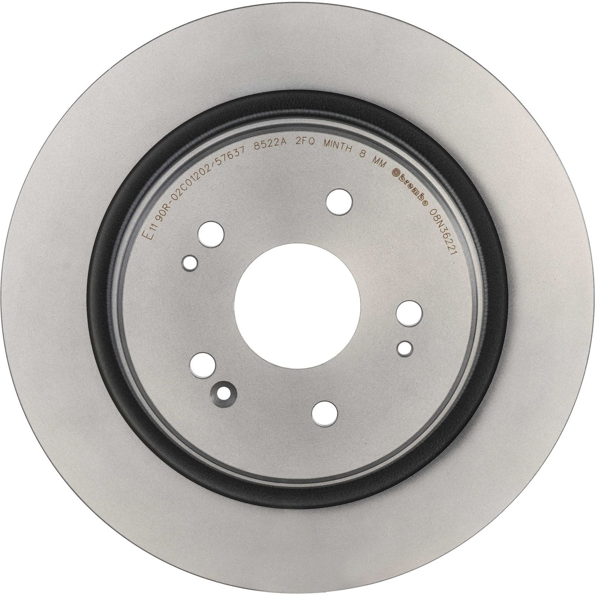 PRIME UV Coated Rear Disc Brake Rotor - 08.N362.21_03