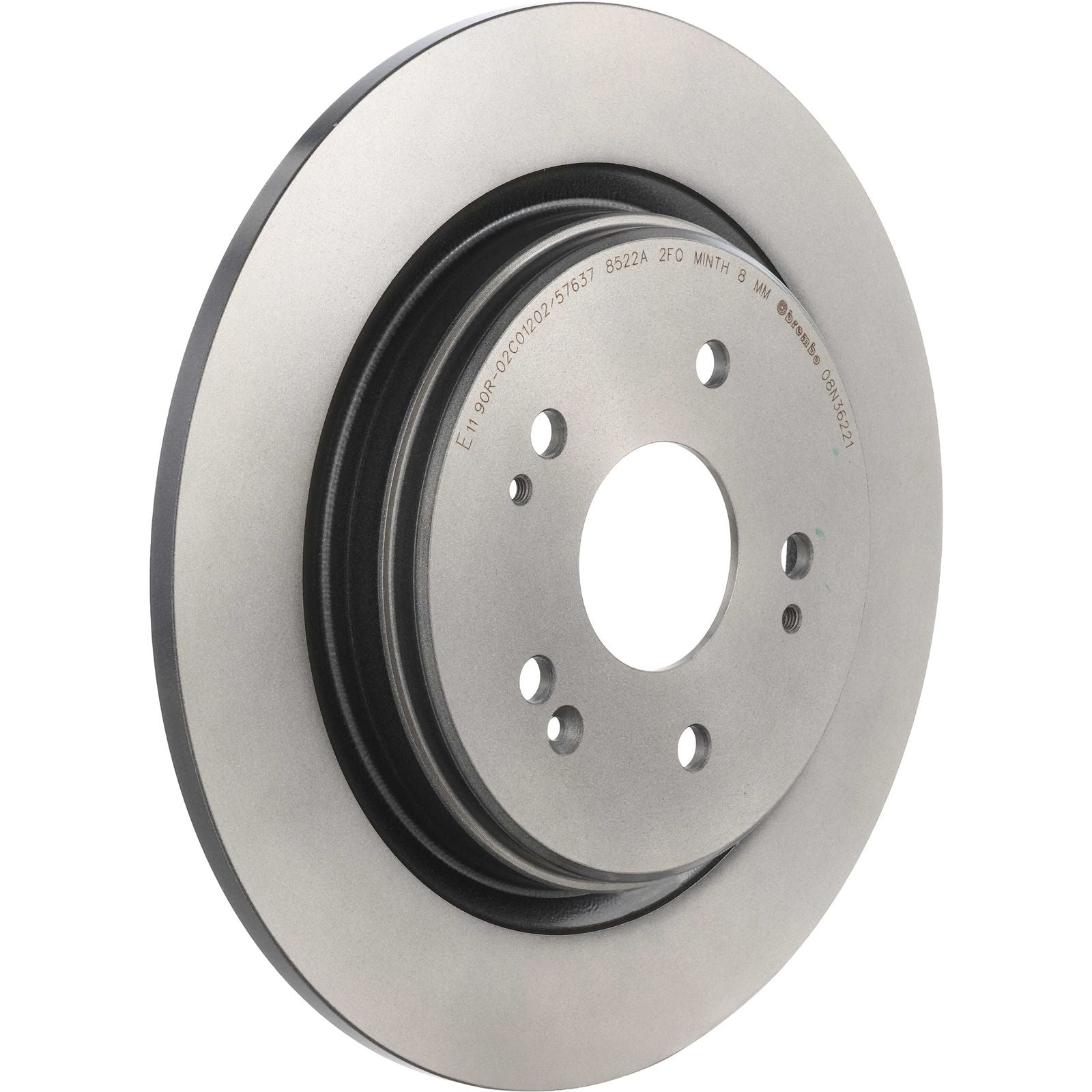 PRIME UV Coated Rear Disc Brake Rotor - 08.N362.21_01
