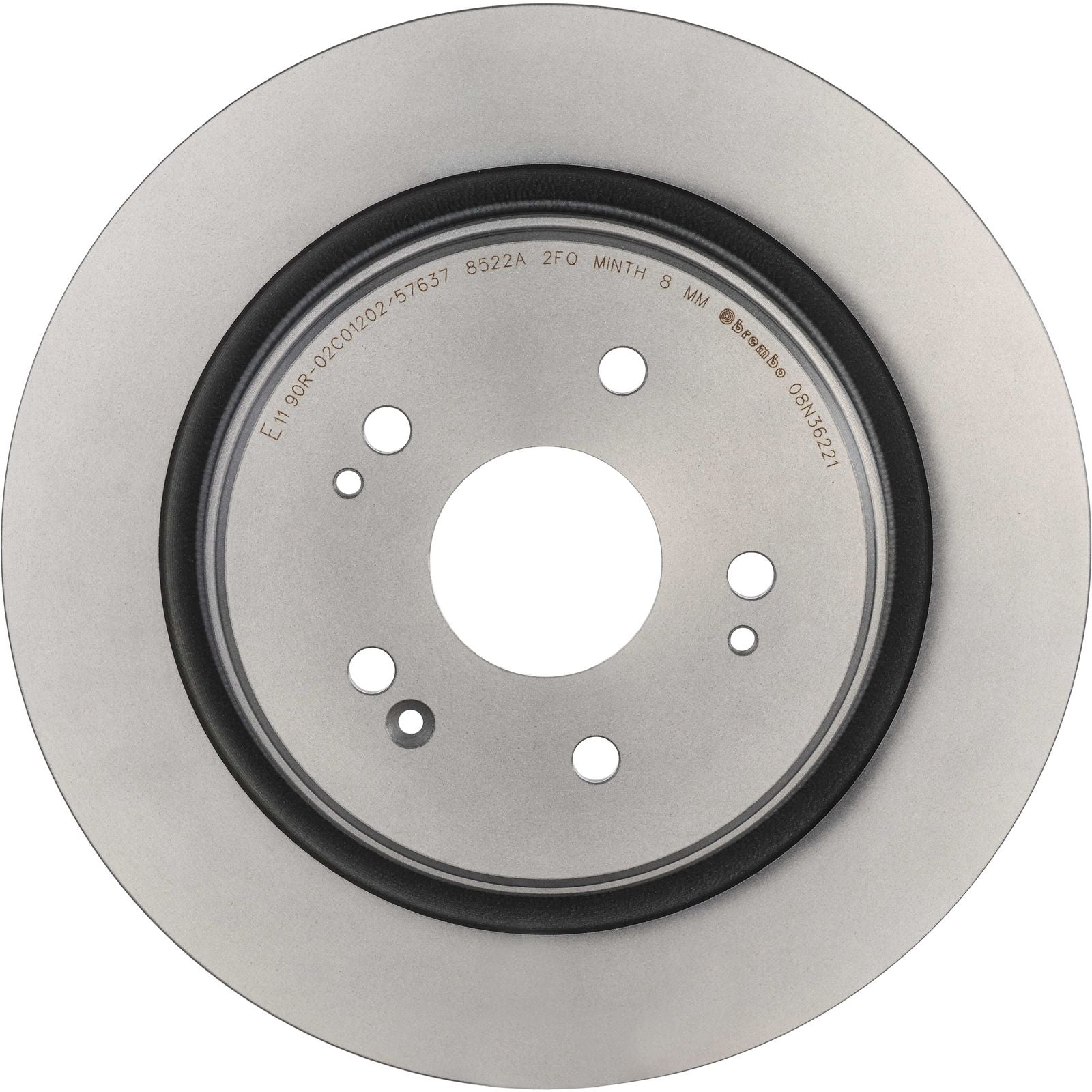 PRIME UV Coated Rear Disc Brake Rotor - 08.N362.21_03