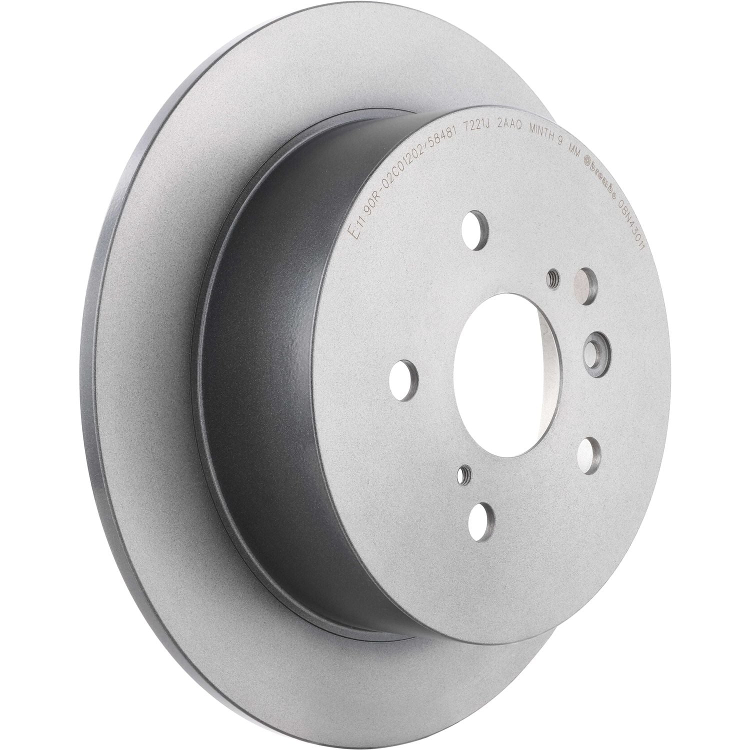 PRIME UV Coated Rear Disc Brake Rotor - 08.N430.11_01