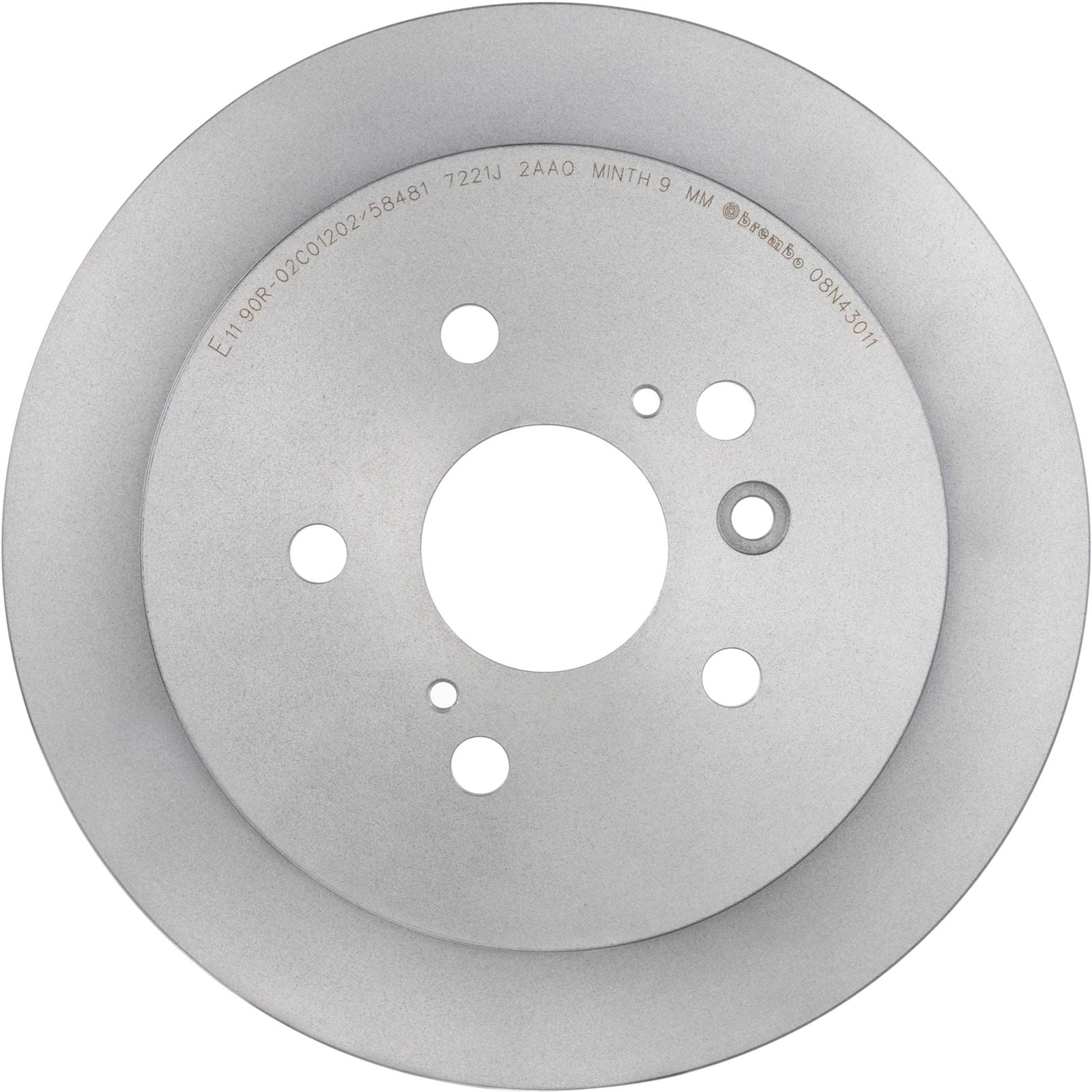 PRIME UV Coated Rear Disc Brake Rotor - 08.N430.11_03
