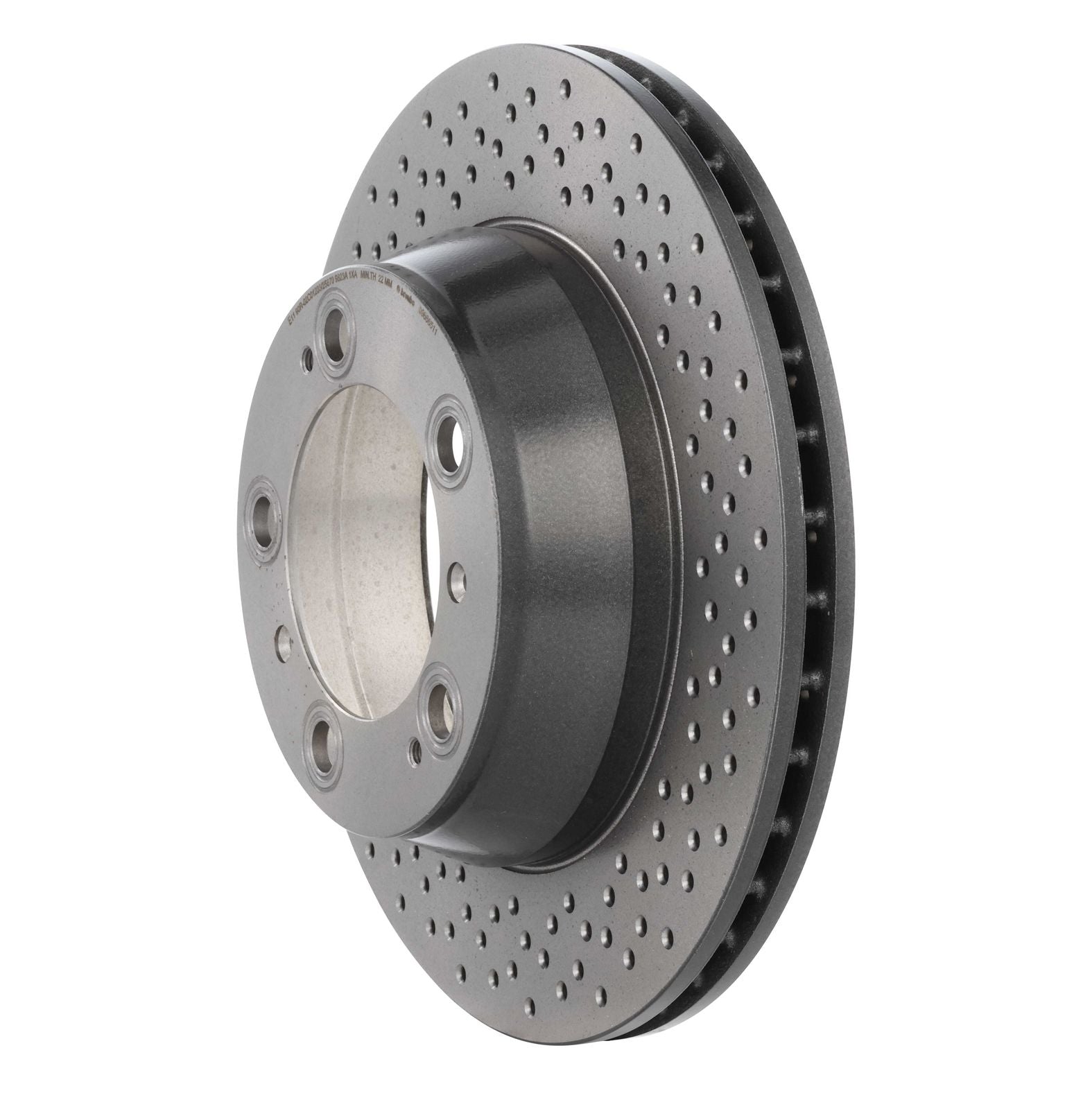 PRIME UV Coated Rear Disc Brake Rotor - 09.6665.11_11