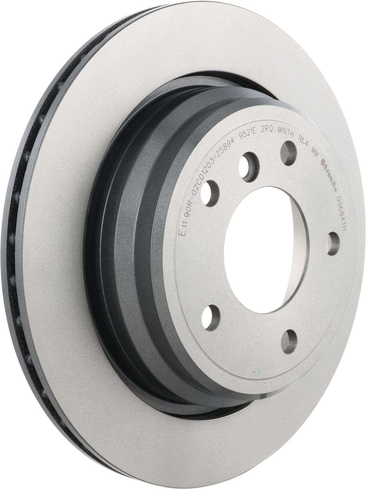 PRIME UV Coated Rear Disc Brake Rotor - 09.6841.11_01