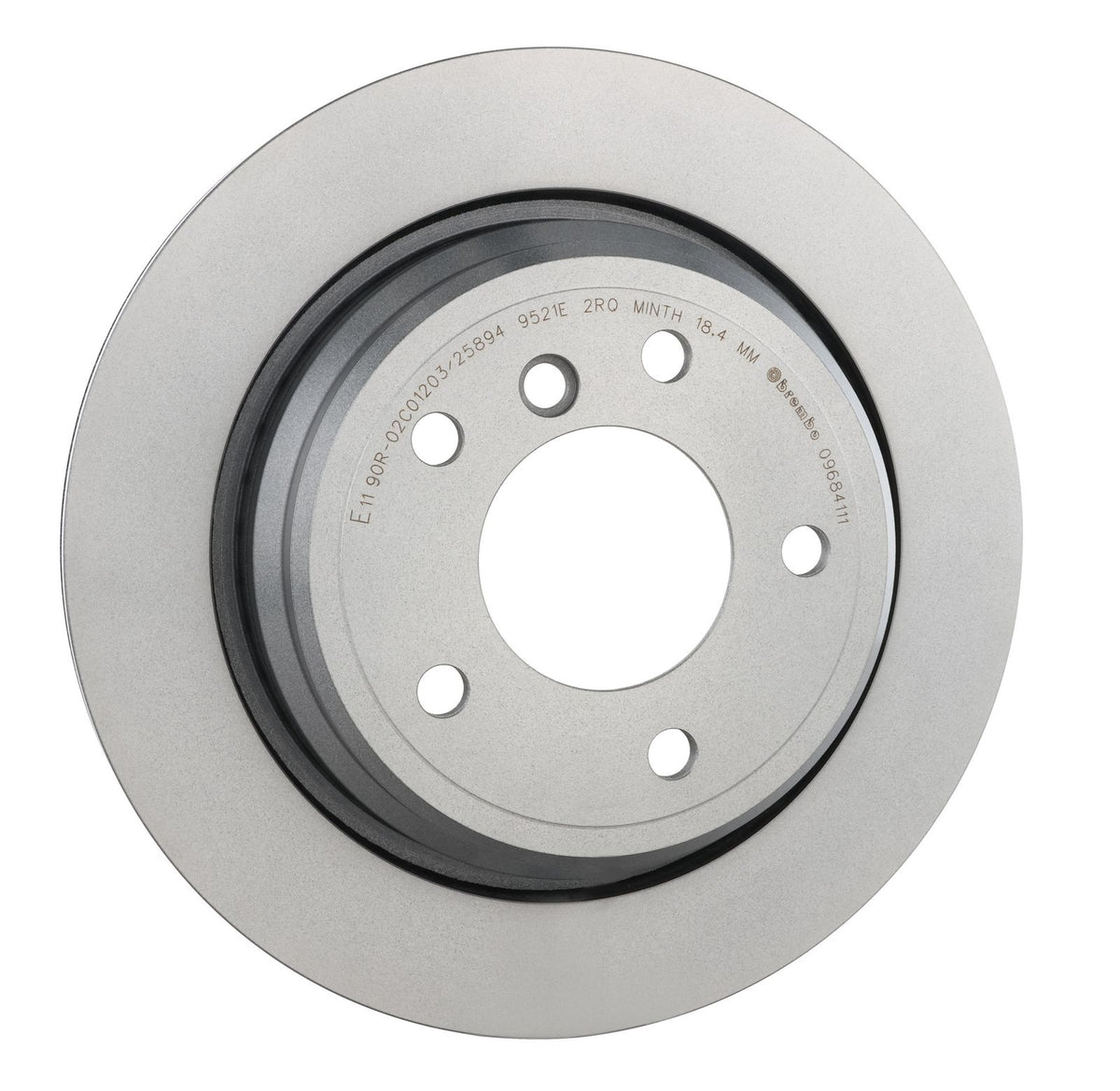 PRIME UV Coated Rear Disc Brake Rotor - 09.6841.11_30