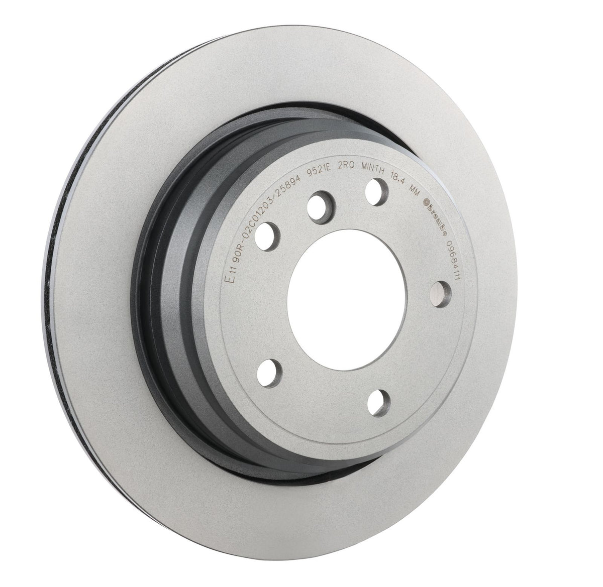 PRIME UV Coated Rear Disc Brake Rotor - 09.6841.11_29