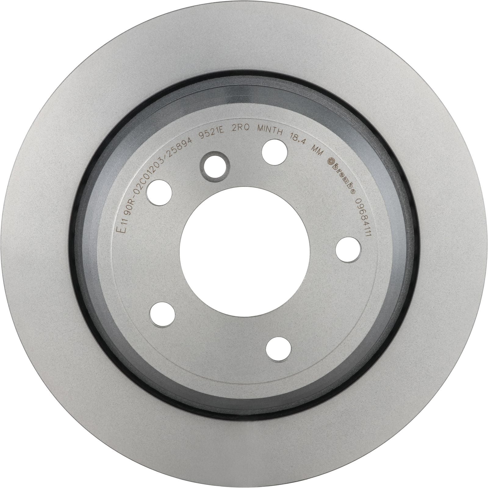 PRIME UV Coated Rear Disc Brake Rotor - 09.6841.11_03