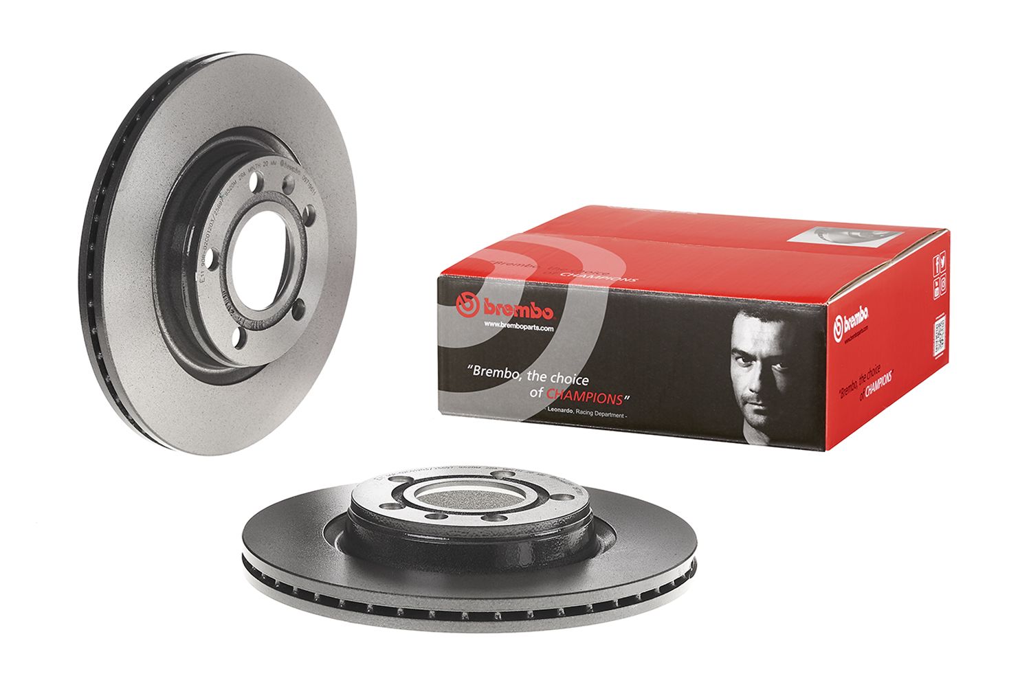 PRIME UV Coated Rear Disc Brake Rotor - 09.7196.11_01