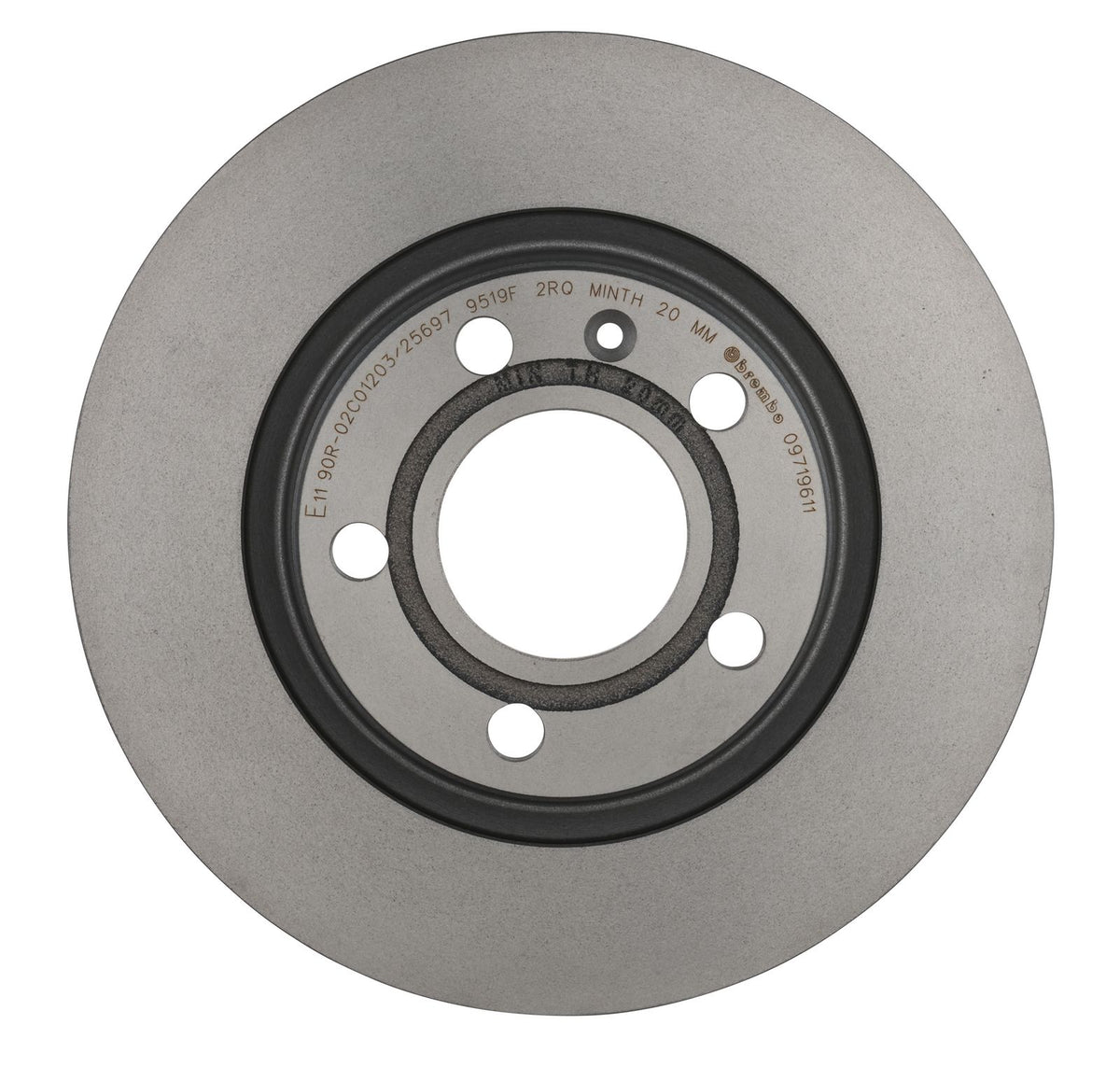 PRIME UV Coated Rear Disc Brake Rotor - 09.7196.11_06