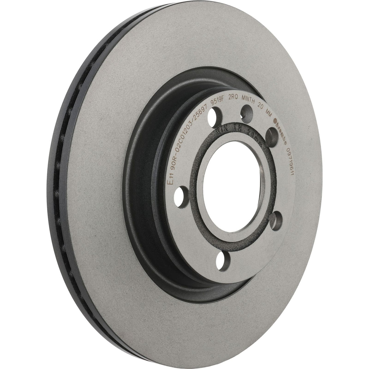 PRIME UV Coated Rear Disc Brake Rotor - 09.7196.11_04