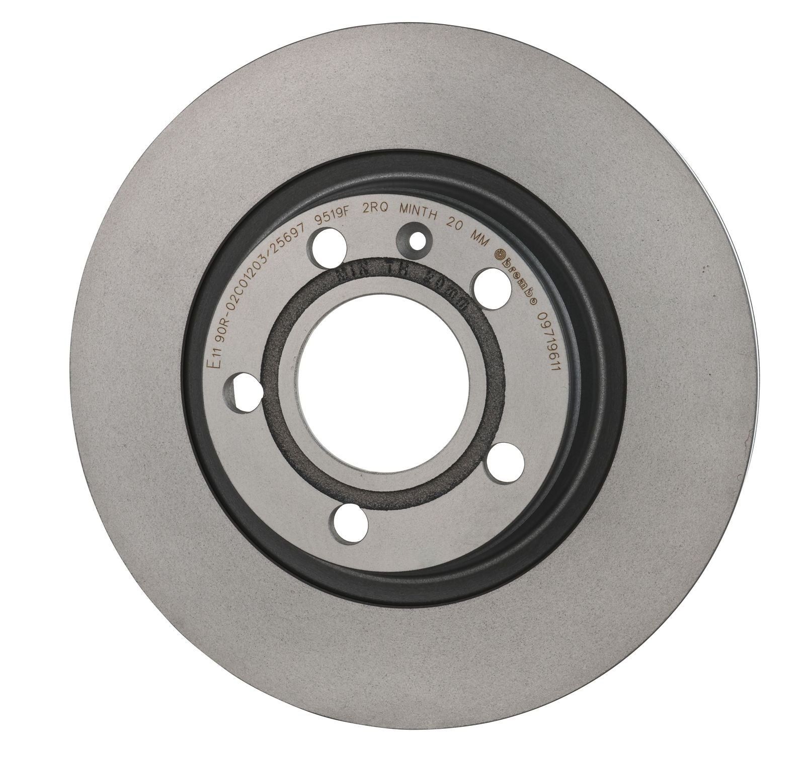 PRIME UV Coated Rear Disc Brake Rotor - 09.7196.11_07